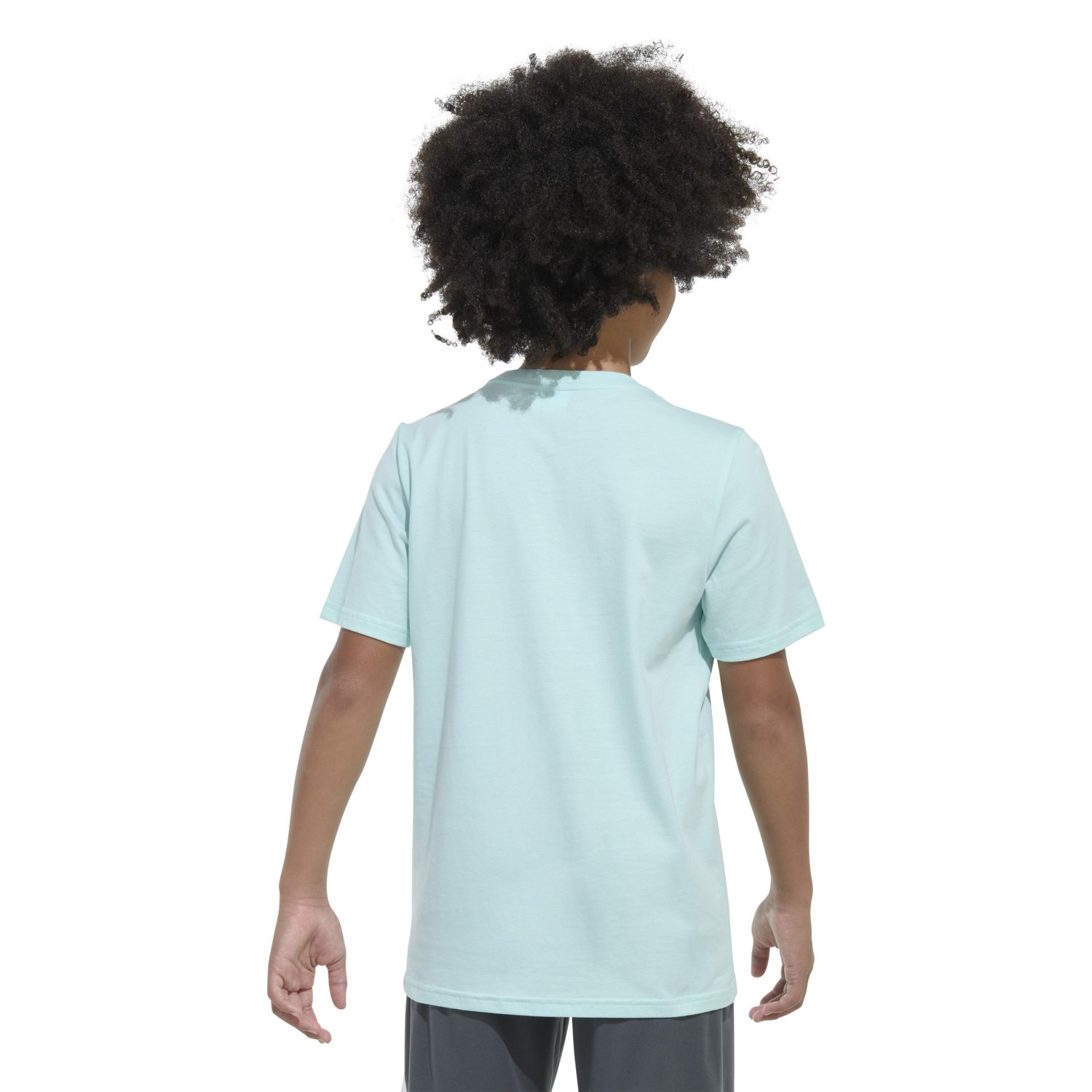 adidas Boys' Digital Distortion Logo Short Sleeve T-shirt - view number 3