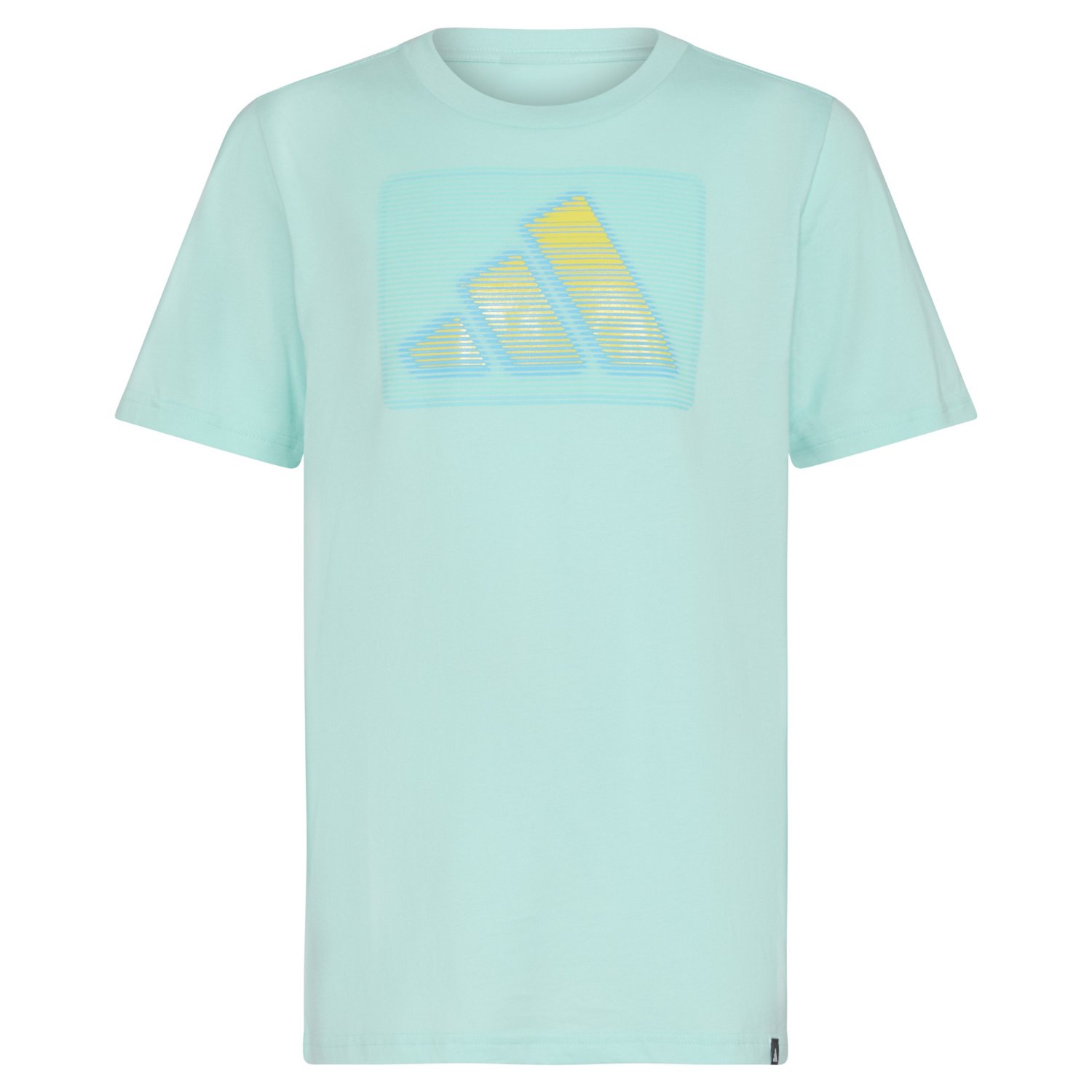 adidas Boys' Digital Distortion Logo Short Sleeve T-shirt - view number 5