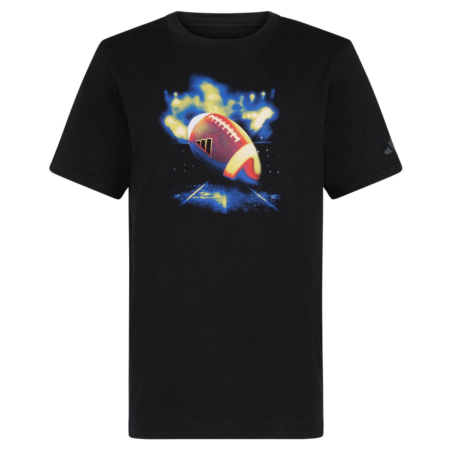 adidas Boys’ Heat Map Football Graphic T-shirt - view number 5