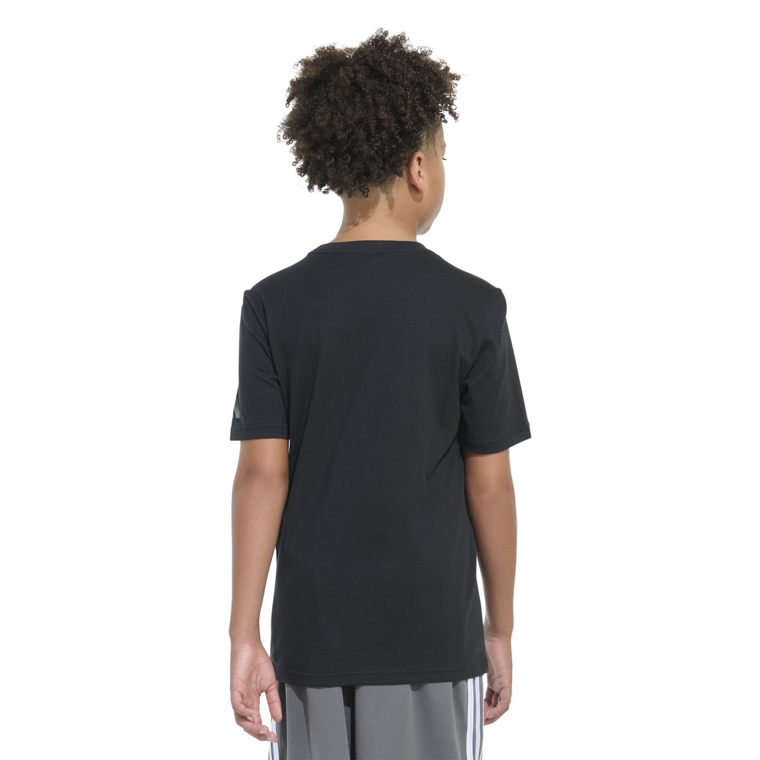 adidas Boys’ Heat Map Football Graphic T-shirt - view number 3
