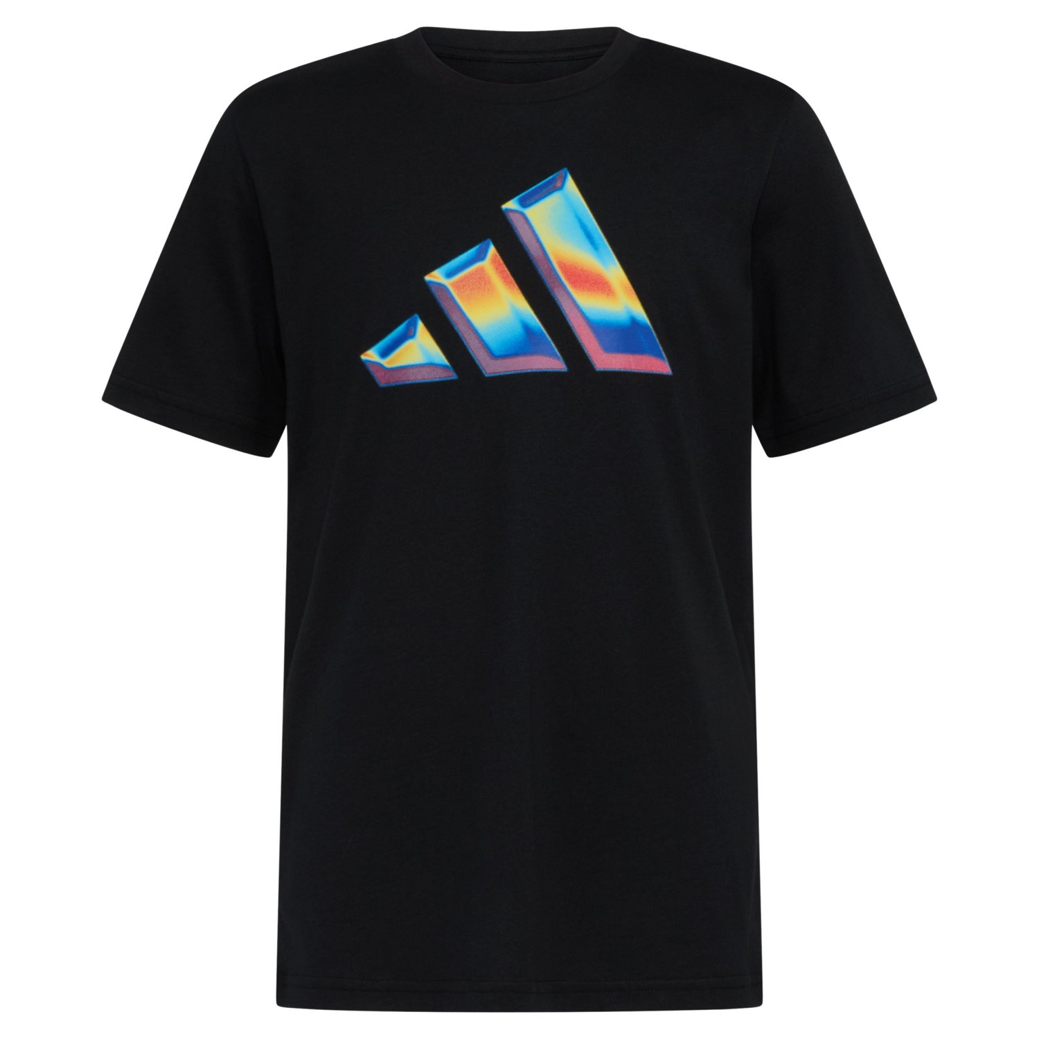 adidas Boys' Heat Map Logo Short Sleeve T-shirt - view number 5
