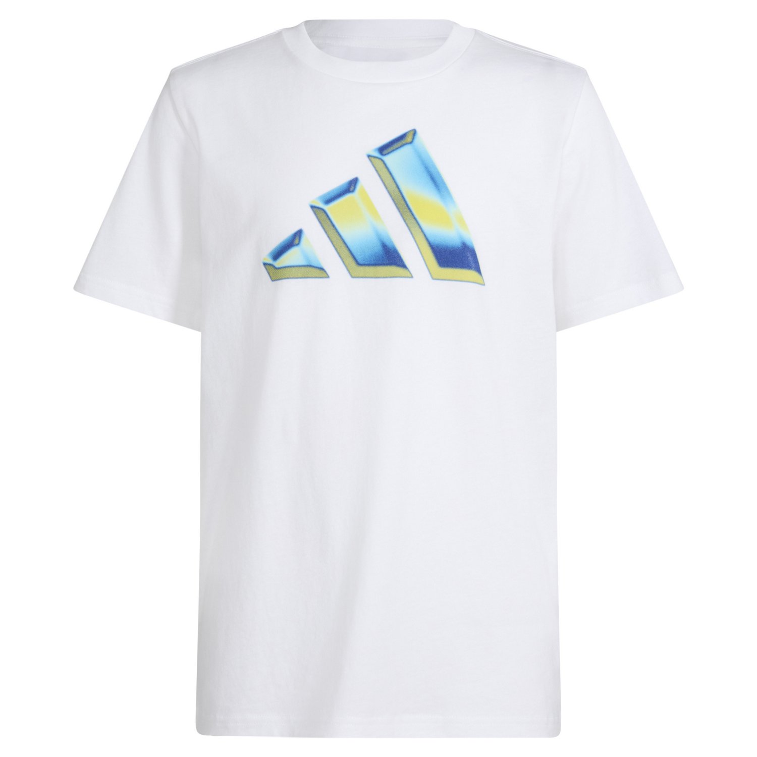 adidas Boys' Heat Map Logo Short Sleeve T-shirt - view number 5