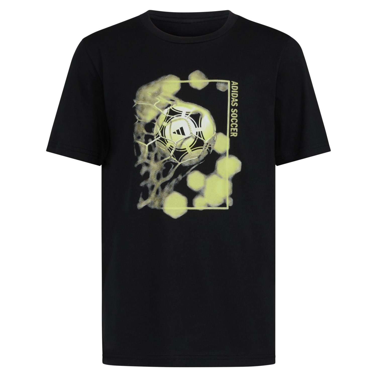 adidas Boys’ Heat Map Soccer Graphic T-shirt - view number 5