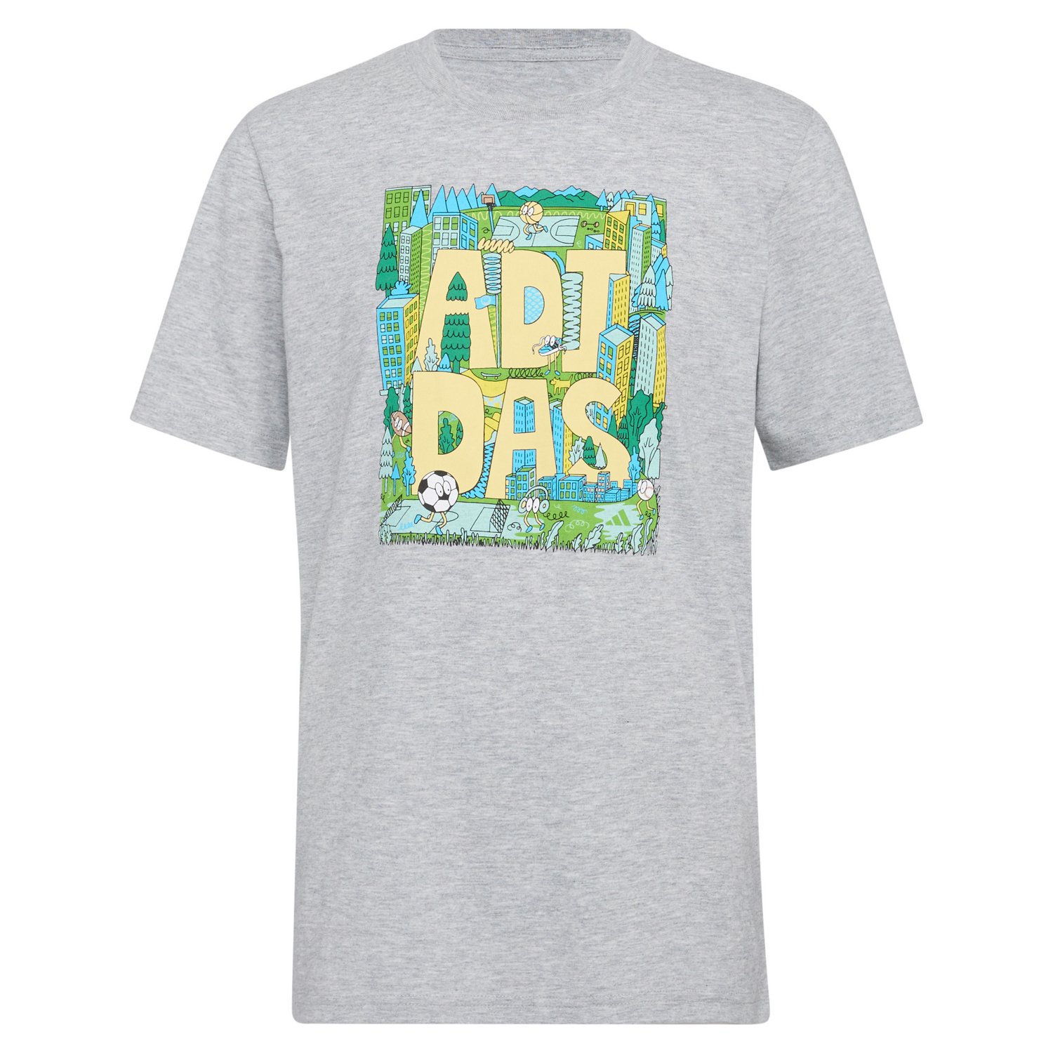 adidas Boys' Play Your Way Short Sleeve T-shirt - view number 5