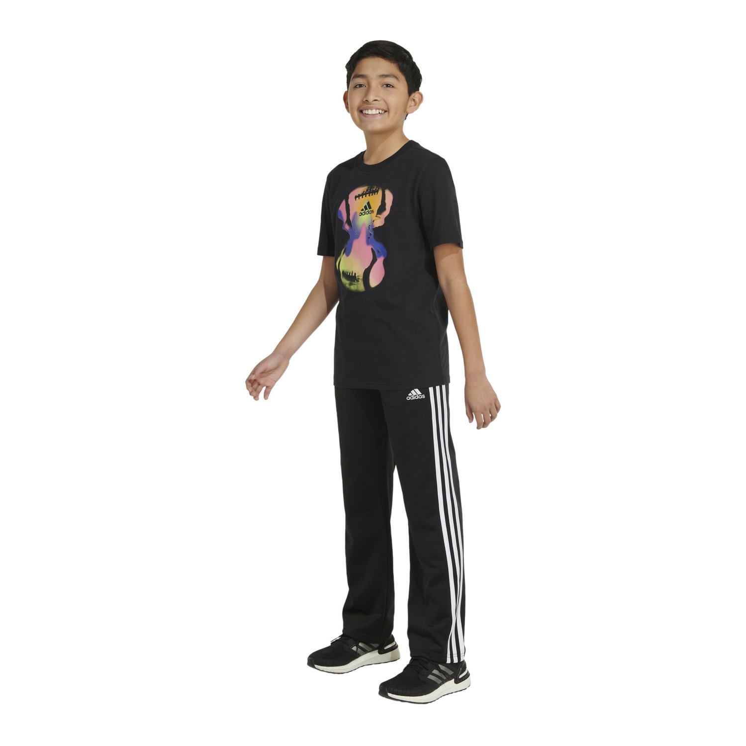 adidas Boys' Quantum Football T-shirt                                                                                            - view number 2