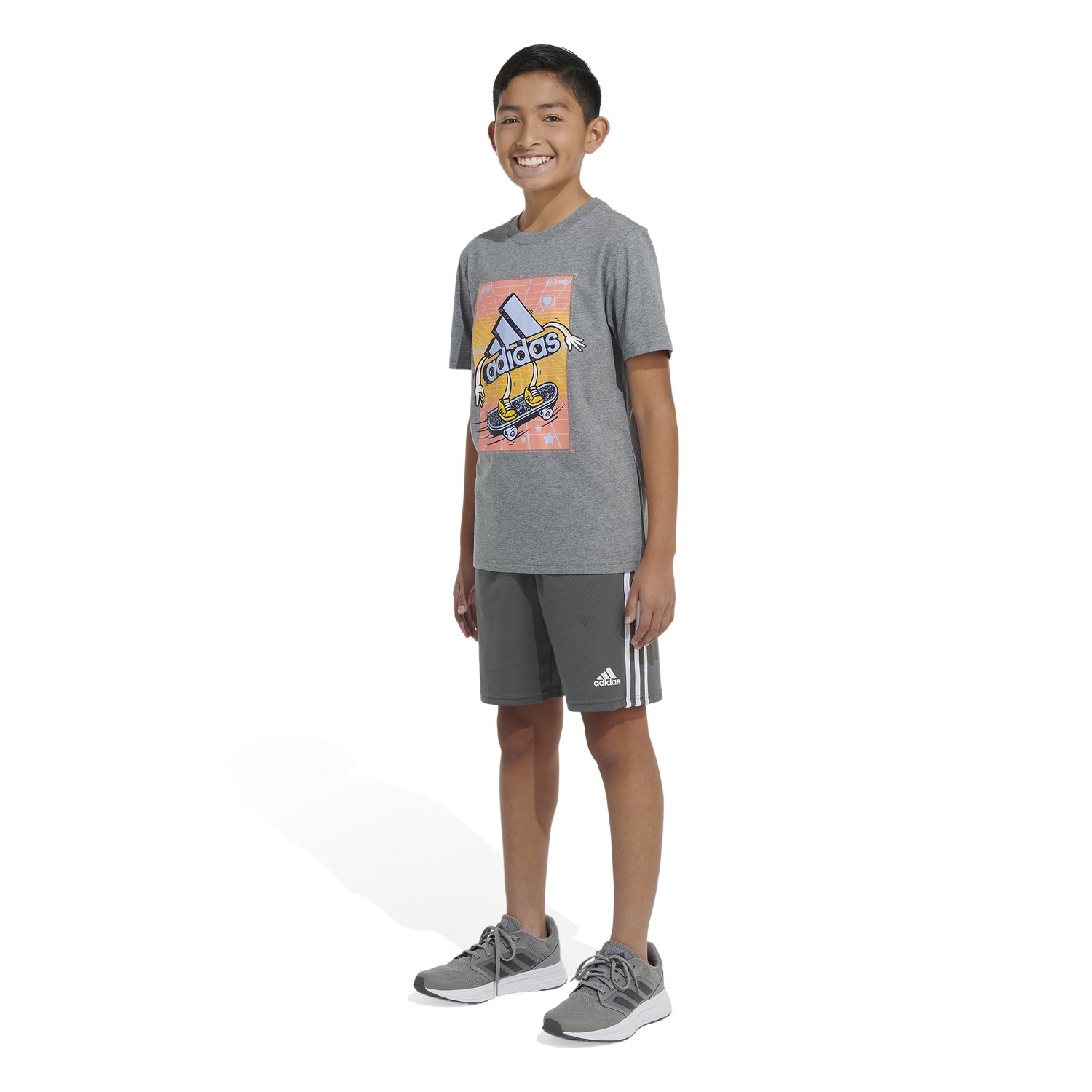 adidas Boys' Skater T-shirt                                                                                                      - view number 2