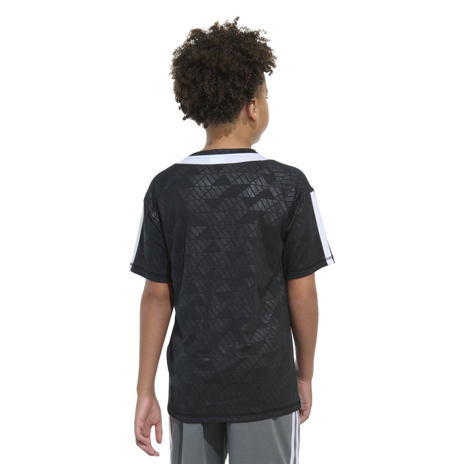 adidas Boys' Soccer Legacy AOP Short Sleeve T-shirt - view number 3