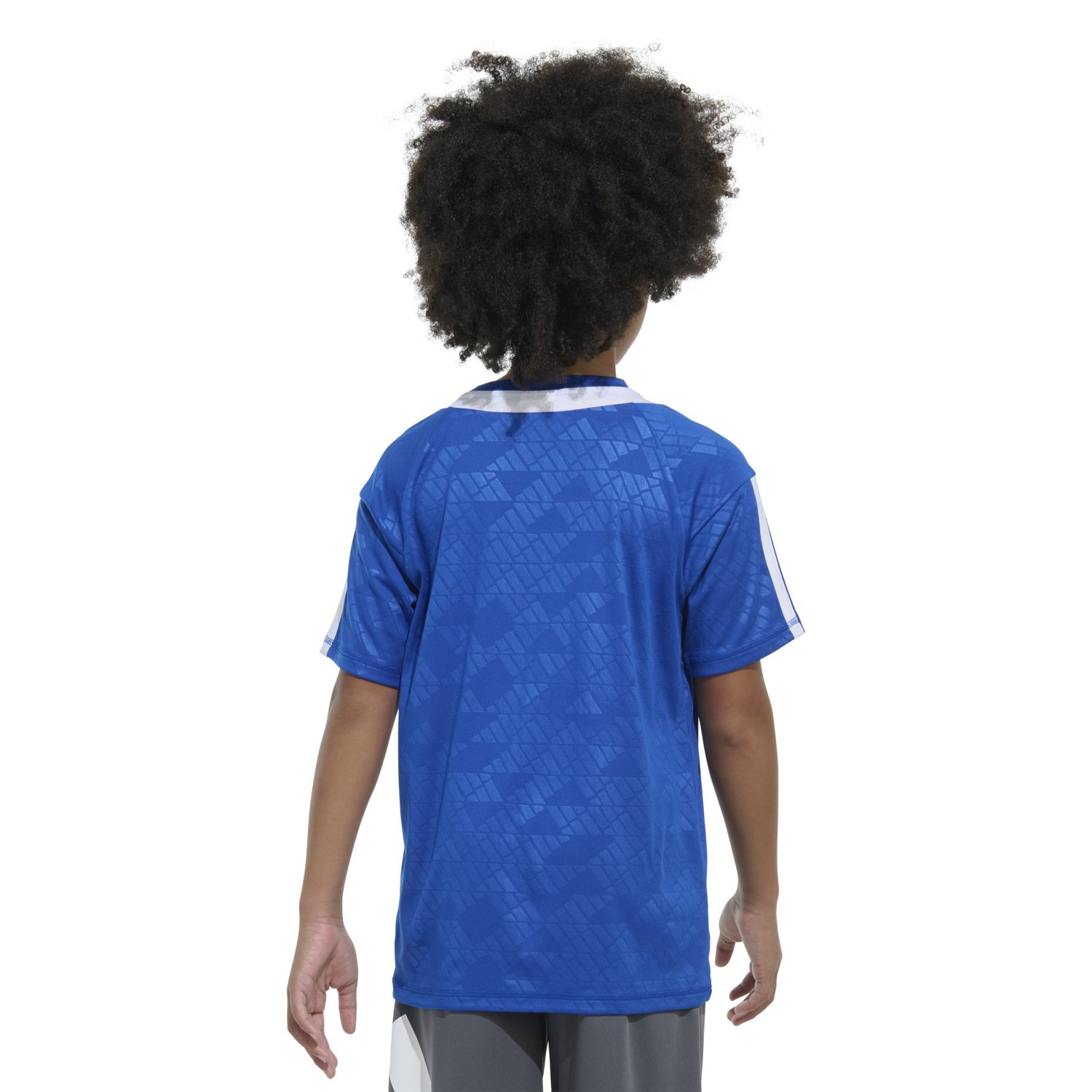 adidas Boys' Soccer Legacy AOP Short Sleeve T-shirt - view number 3