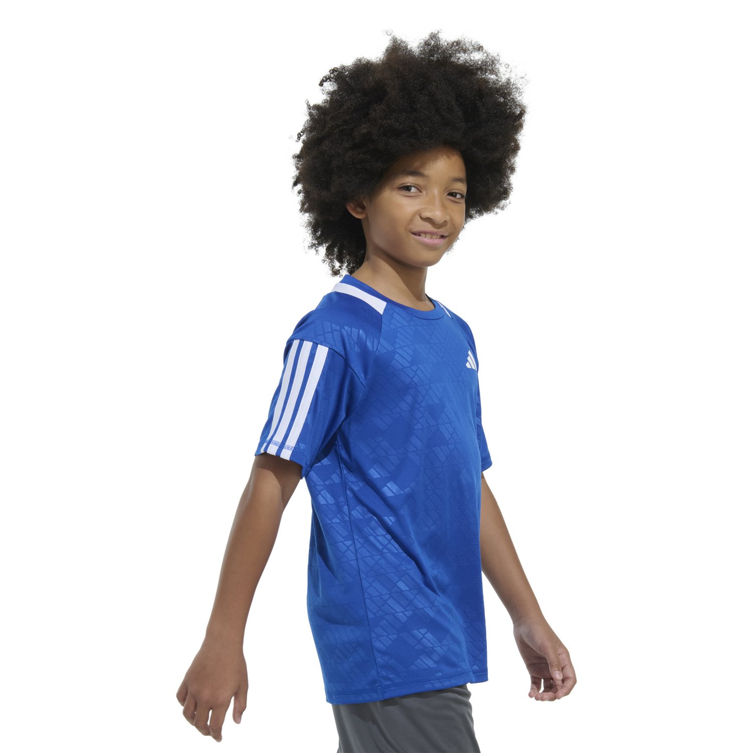 adidas Boys' Soccer Legacy AOP Short Sleeve T-shirt - view number 4