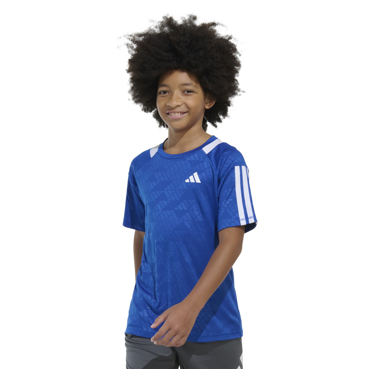 adidas Boys' Soccer Legacy AOP Short Sleeve T-shirt - view number 2