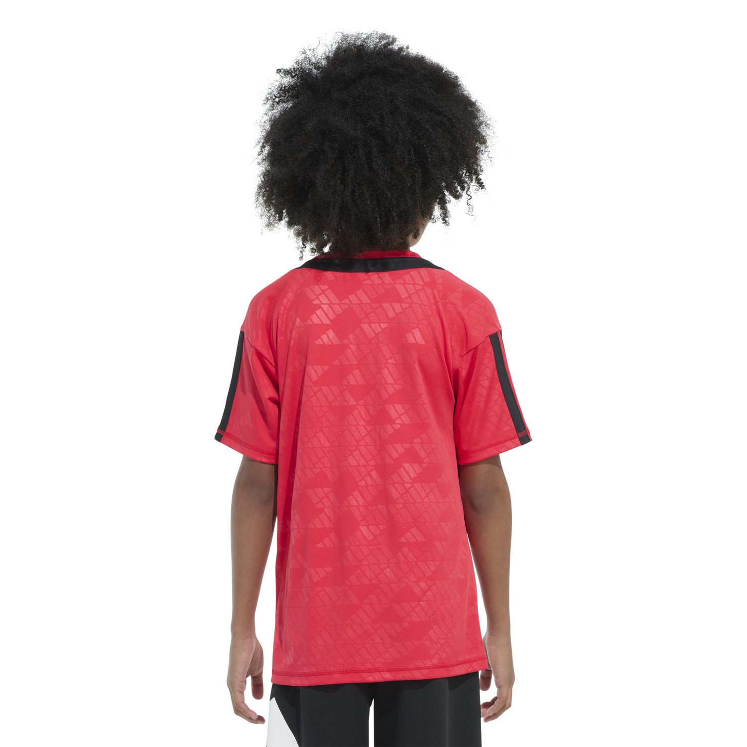 adidas Boys' Soccer Legacy AOP Short Sleeve T-shirt - view number 3