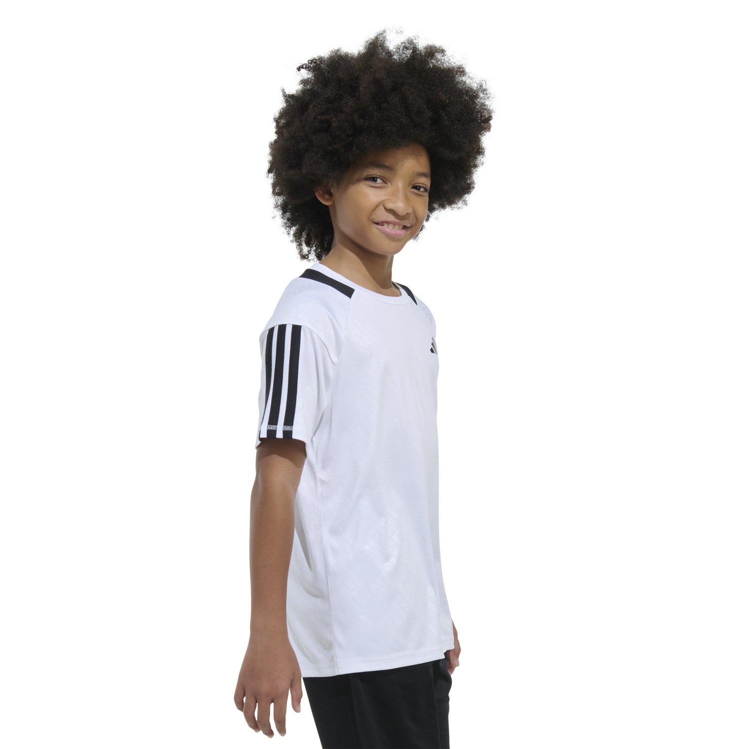 adidas Boys' Soccer Legacy AOP Short Sleeve T-shirt - view number 4