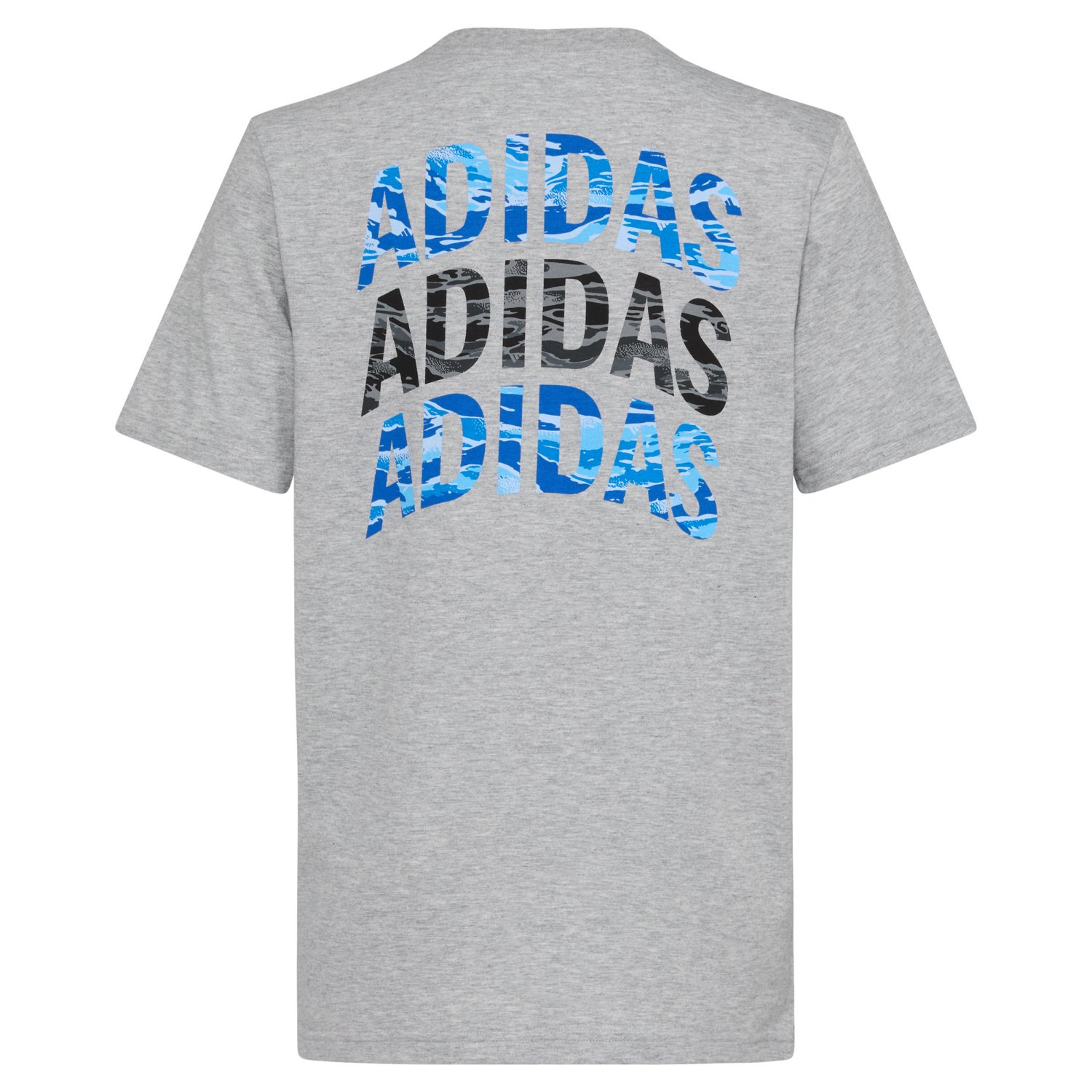 adidas Boys' Tiger Camo Stack Short Sleeve T-shirt - view number 6