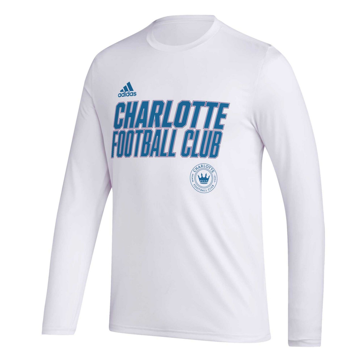 adidas Charlotte FC Jersey Hook AEROREADY Long Sleeve T-Shirt                                                                    - view number 2