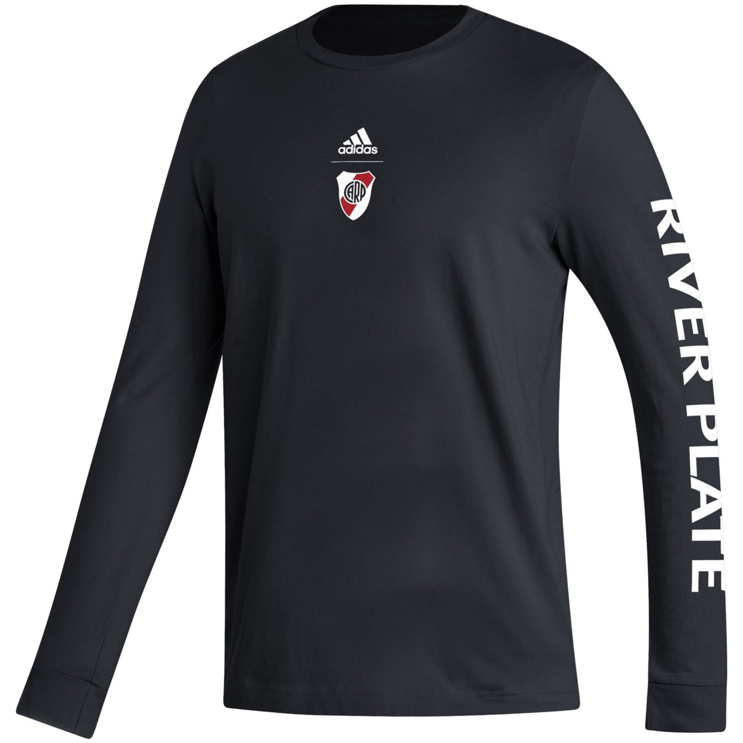 adidas Club Atltico River Plate Team Crest Long Sleeve T-Shirt