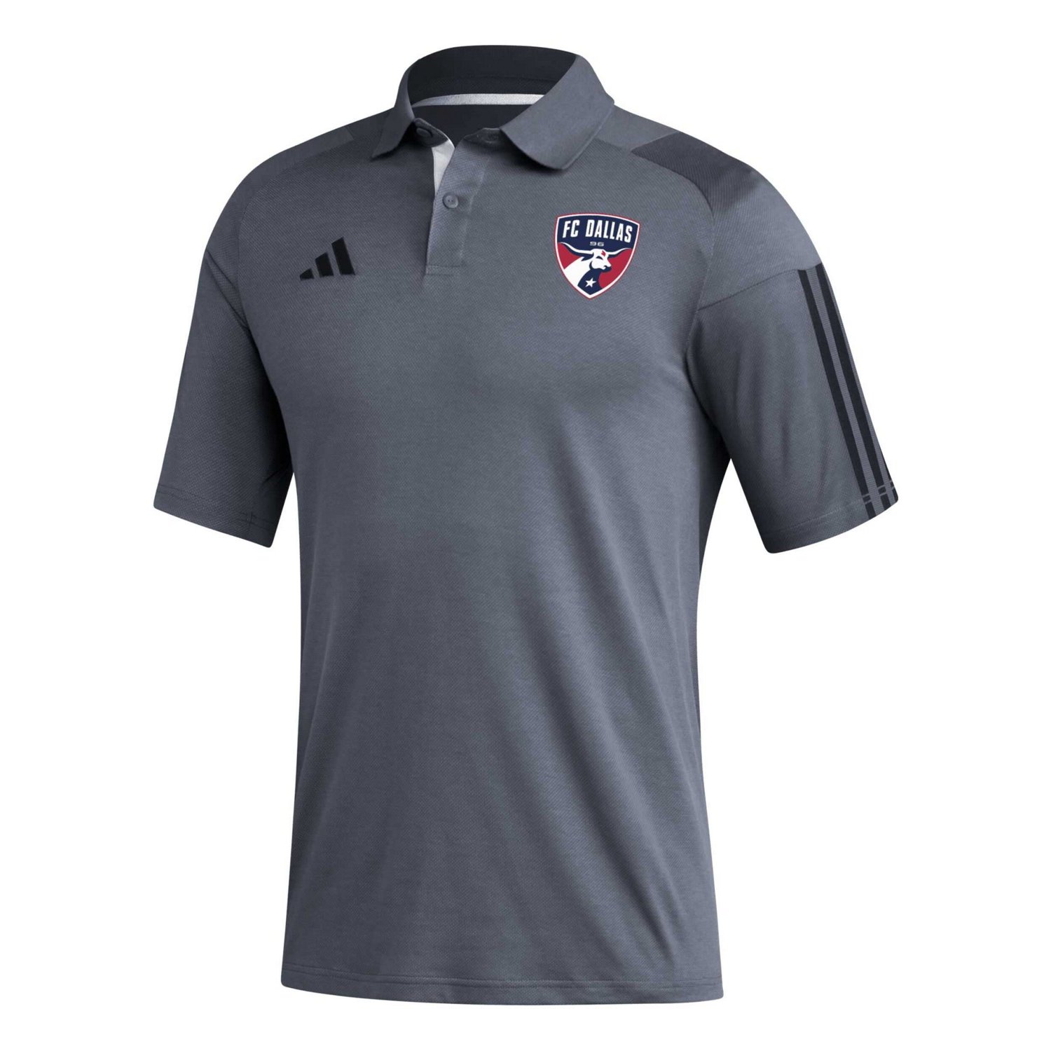 adidas FC Dallas 2023 On-Field Training Polo - view number 2