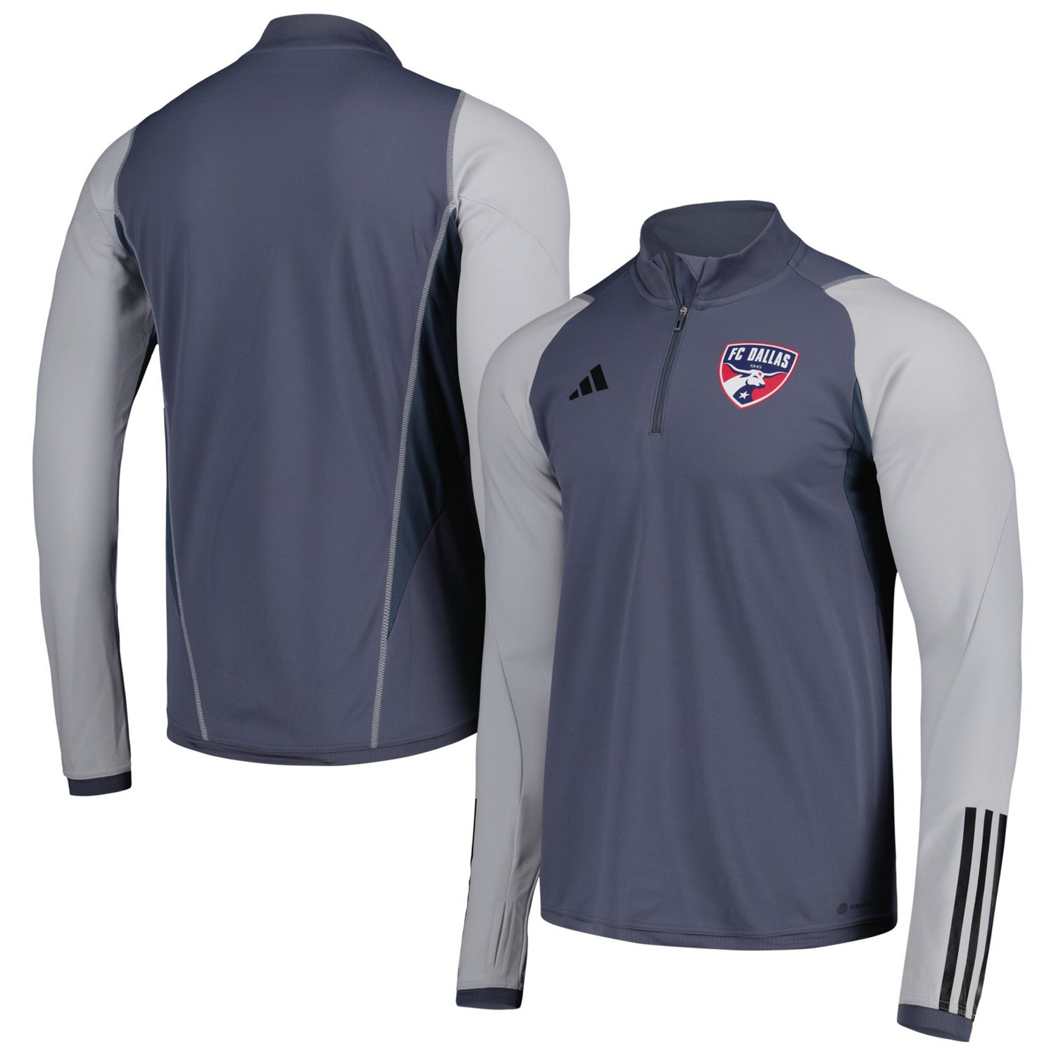 adidas FC Dallas 2024 On-Field AEROREADY Quarter-Zip Training Top - view number 1
