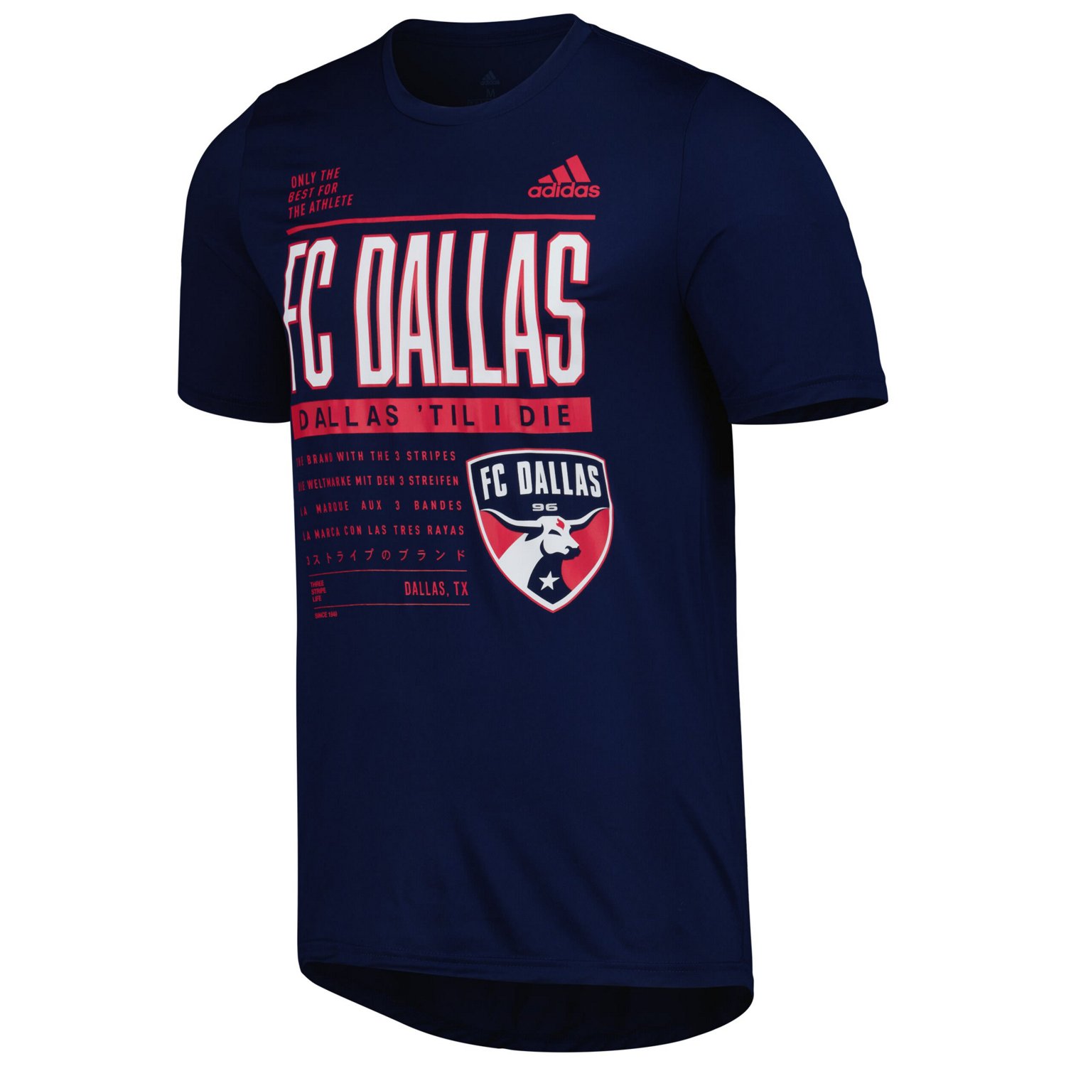 adidas FC Dallas Club DNA Performance T-Shirt - view number 2