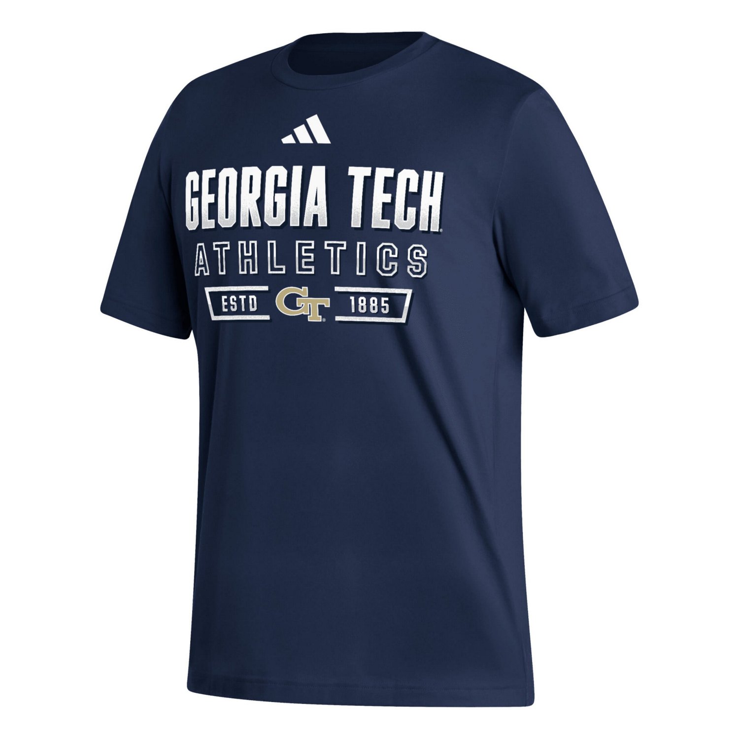 adidas Georgia Tech Yellow Jackets Head of Class Fresh T-Shirt - view number 2