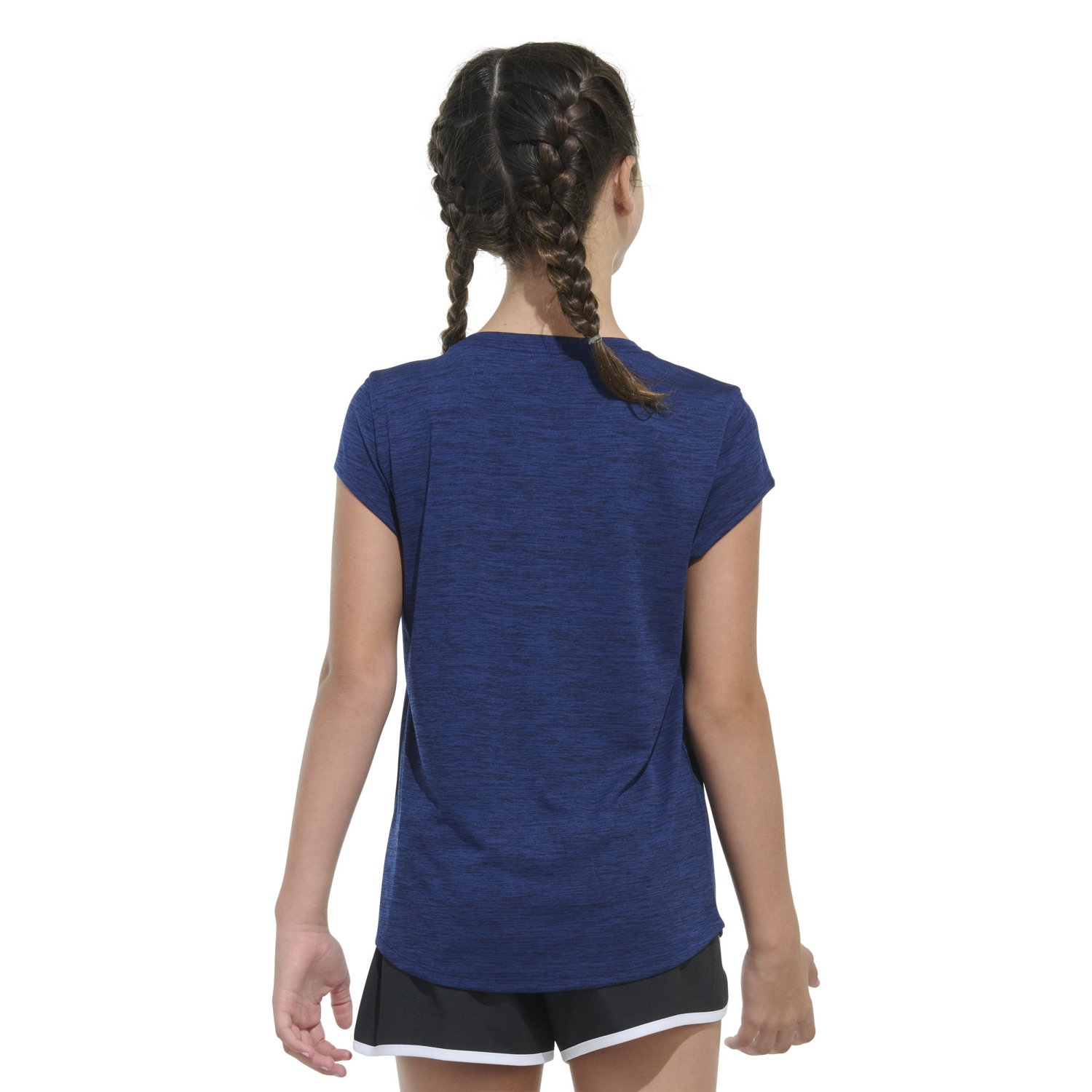 adidas Girls' Essential Polyester Short Sleeve Shirt                                                                             - view number 3