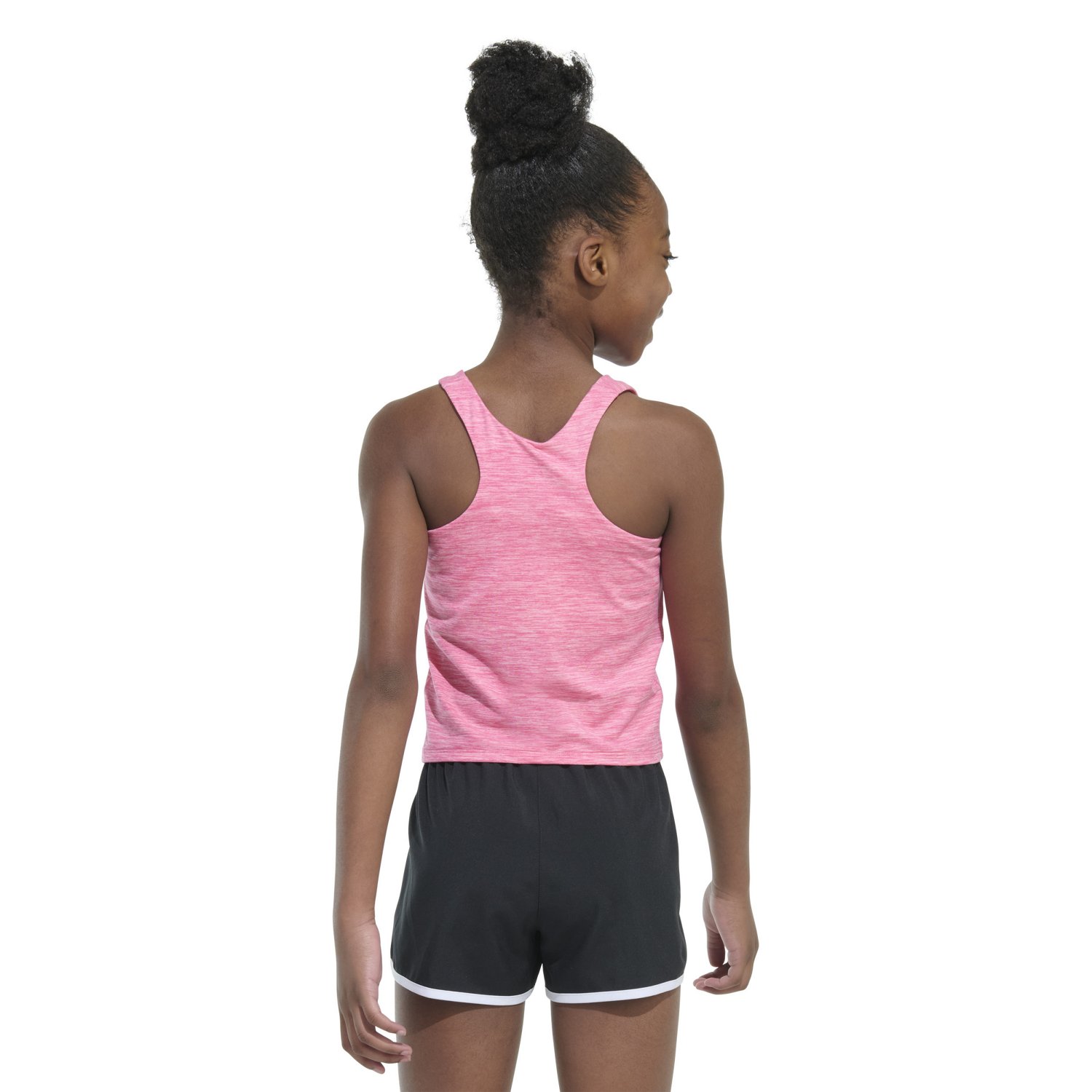 adidas Girls' Melange Training Tank Top - view number 3