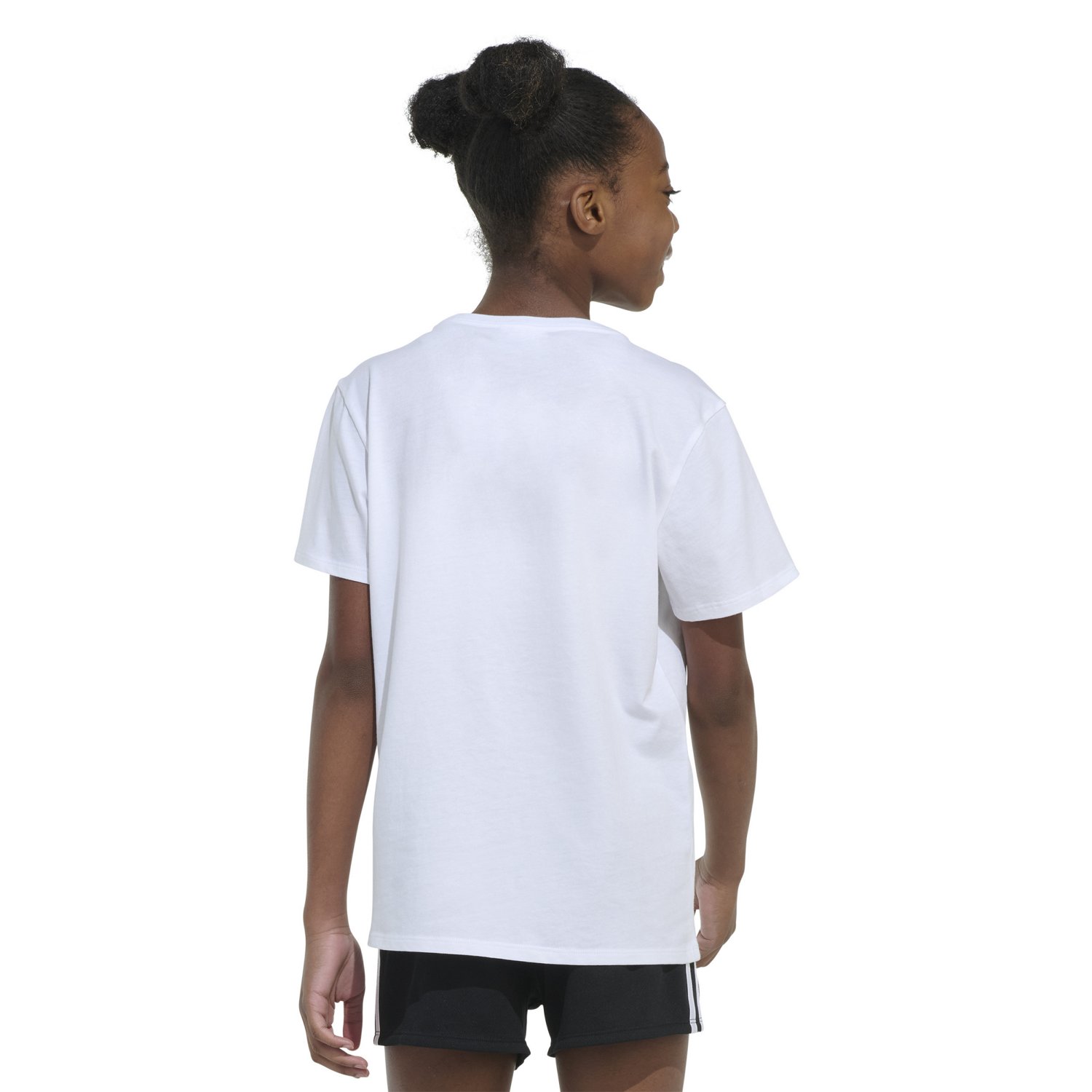 Adidas Girls’ Puff Floral Regular Fit Graphic T-shirt - view number 3