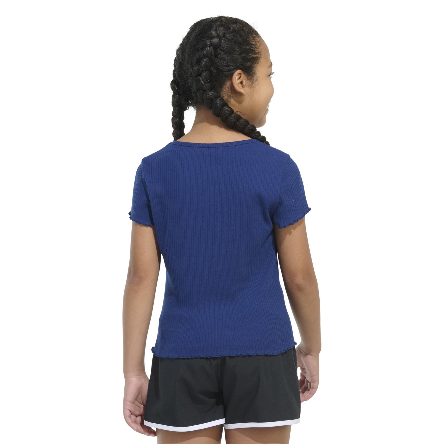 adidas Girls' Rib T-shirt - view number 3