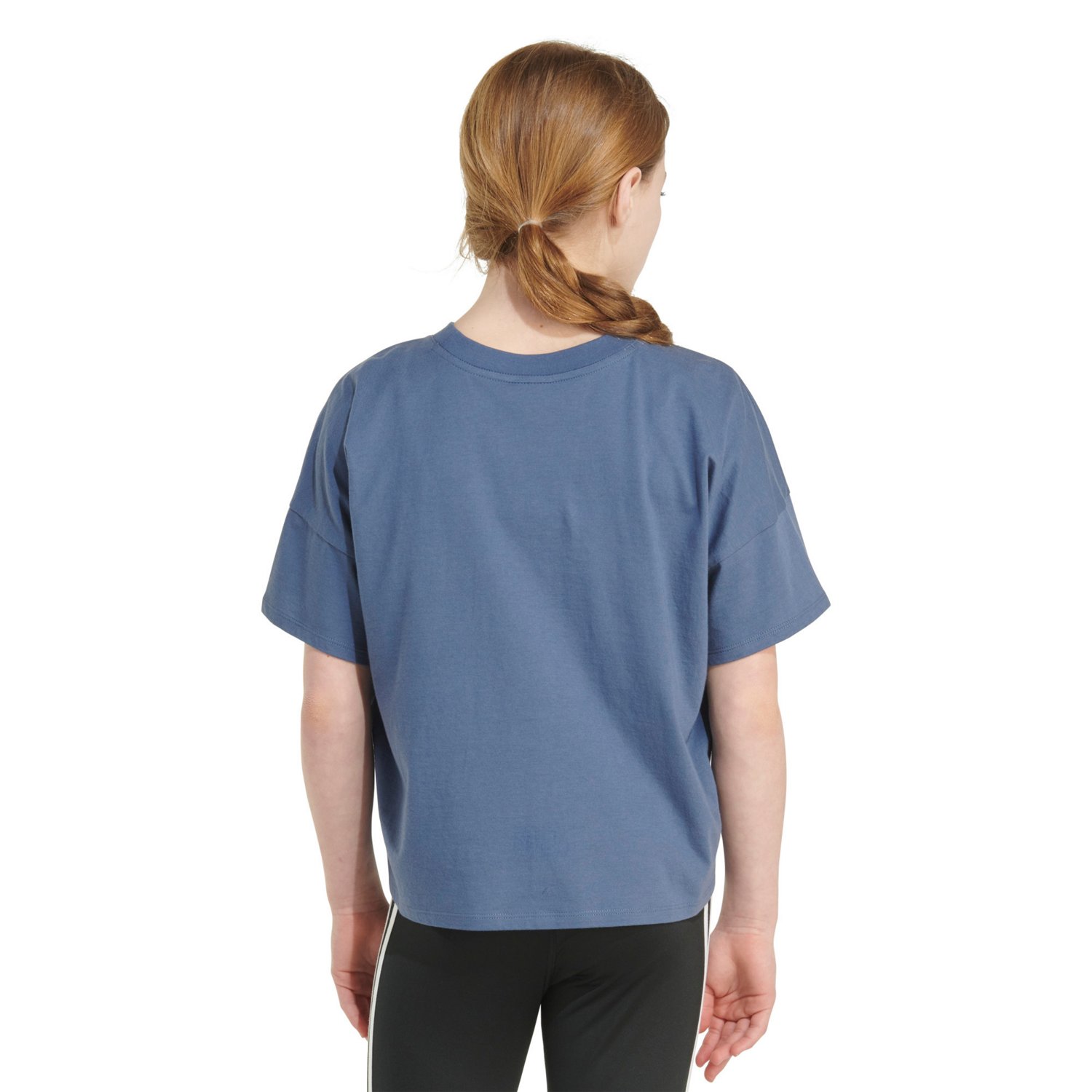 adidas Girls' Short Sleeve Loose Box Tee - view number 4