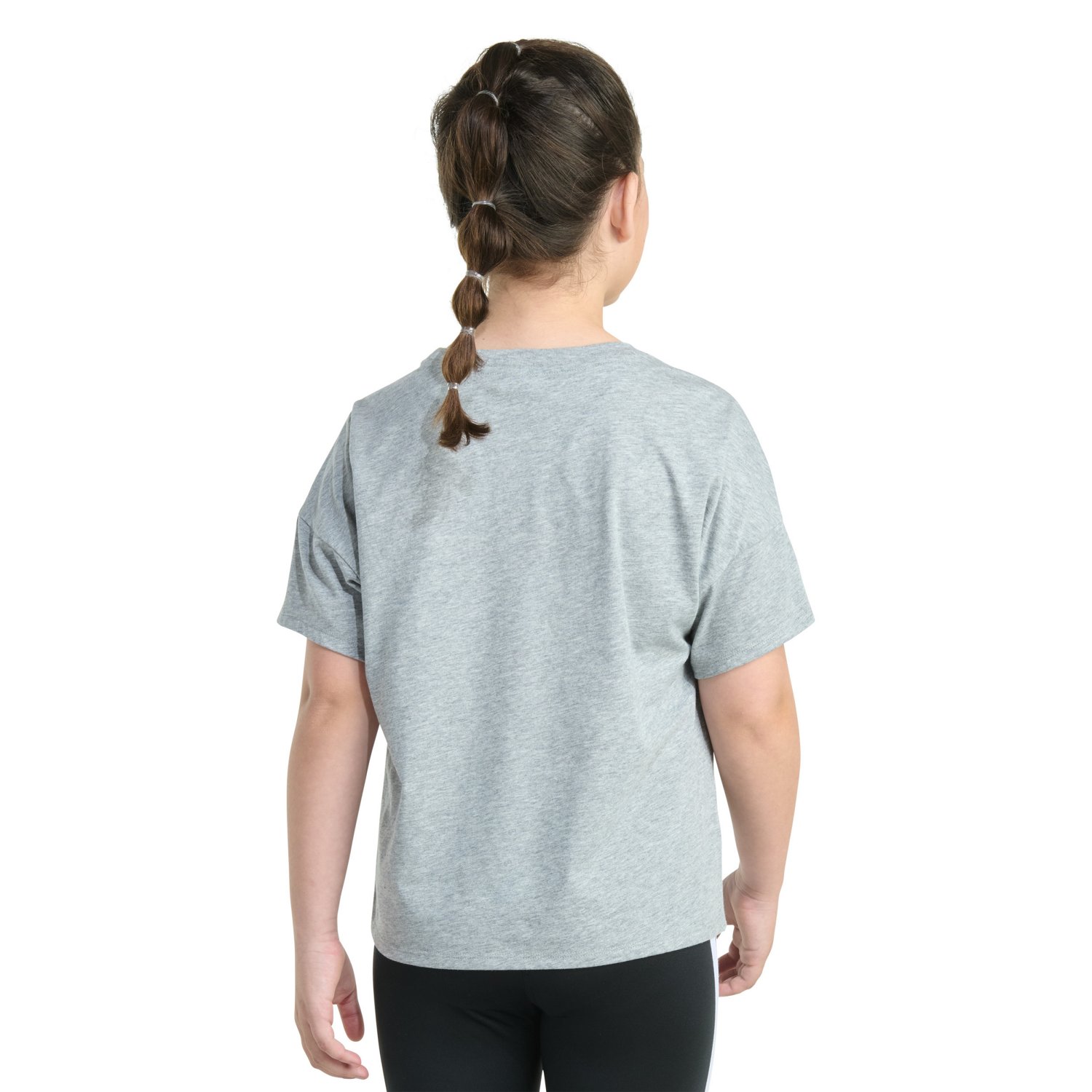 adidas Girls' Soccer Plant Drop Shoulder Short Sleeve Graphic T-shirt - view number 3