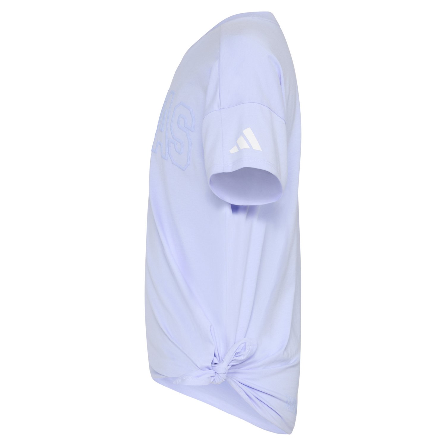 adidas Girls' Tie Front Gradient Animal Graphic T-shirt - view number 7