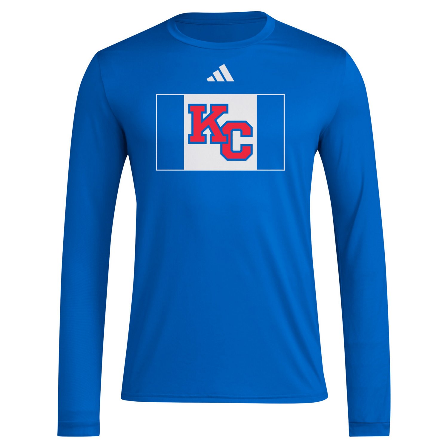 adidas Kansas Jayhawks 2024 Kansas in KC Long Sleeve T-Shirt - view number 2