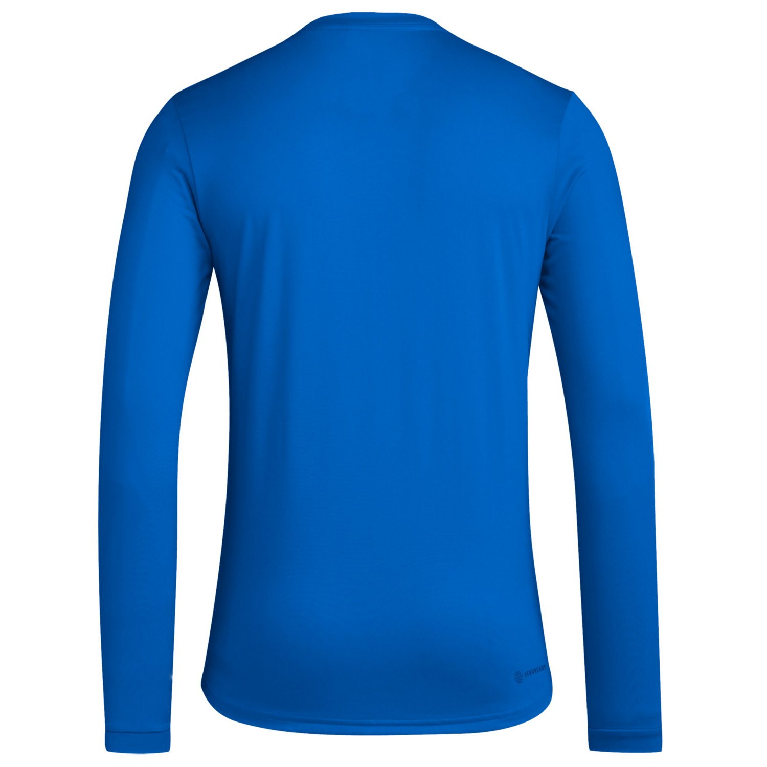 adidas Kansas Jayhawks Basketball State Outline Pre-Game Long Sleeve T-Shirt - view number 3