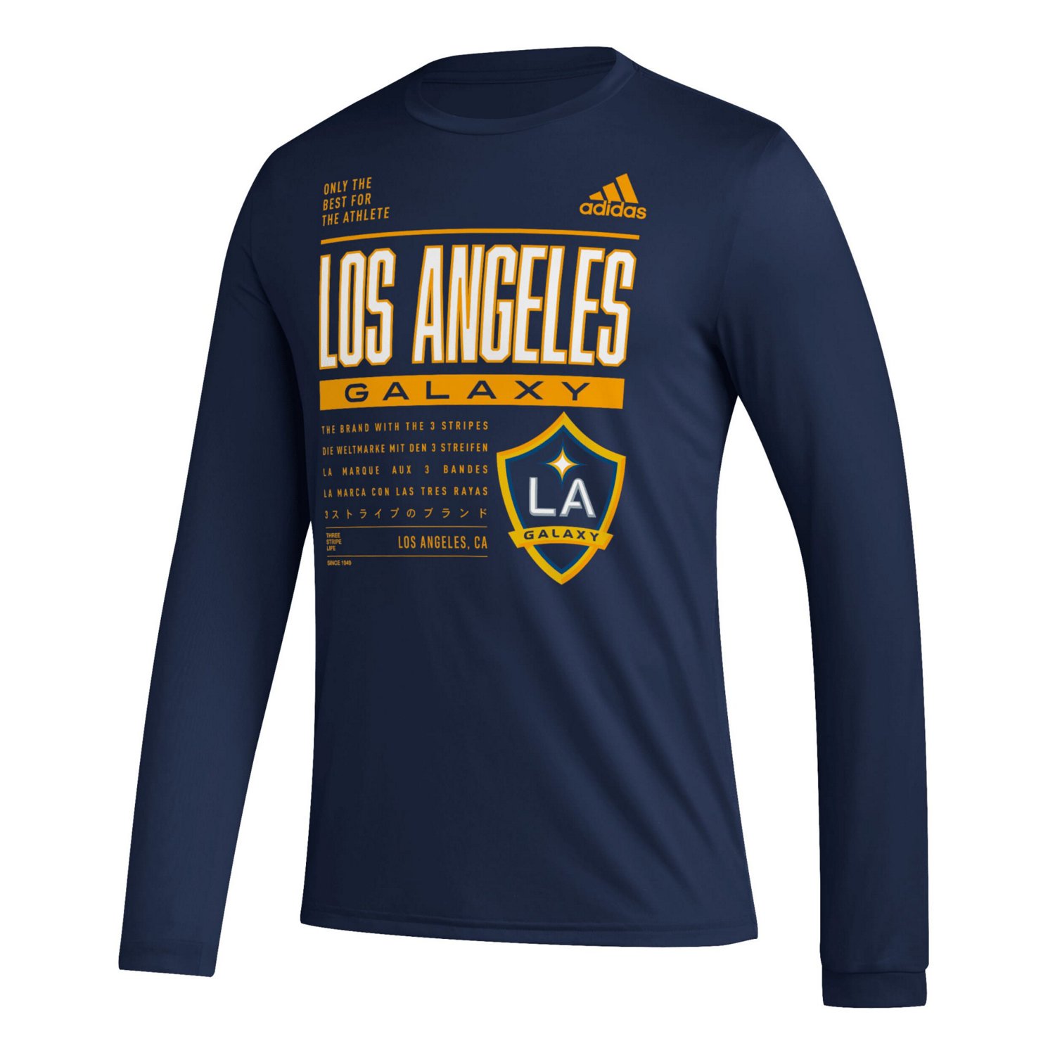 adidas LA Galaxy Club DNA Long Sleeve AEROREADY T-Shirt - view number 2