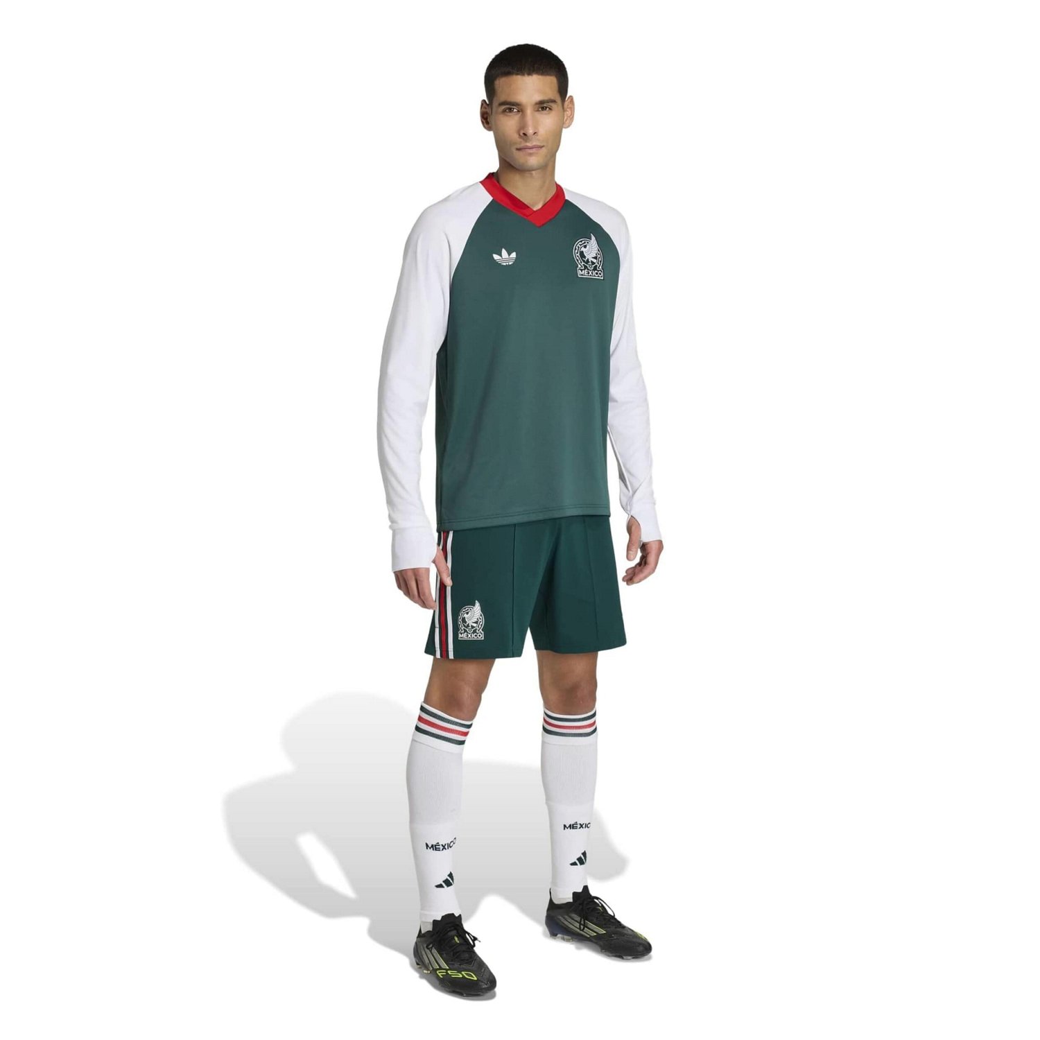 adidas Mexico National Team 2026 Long Sleeve Pre-Match Top - view number 4