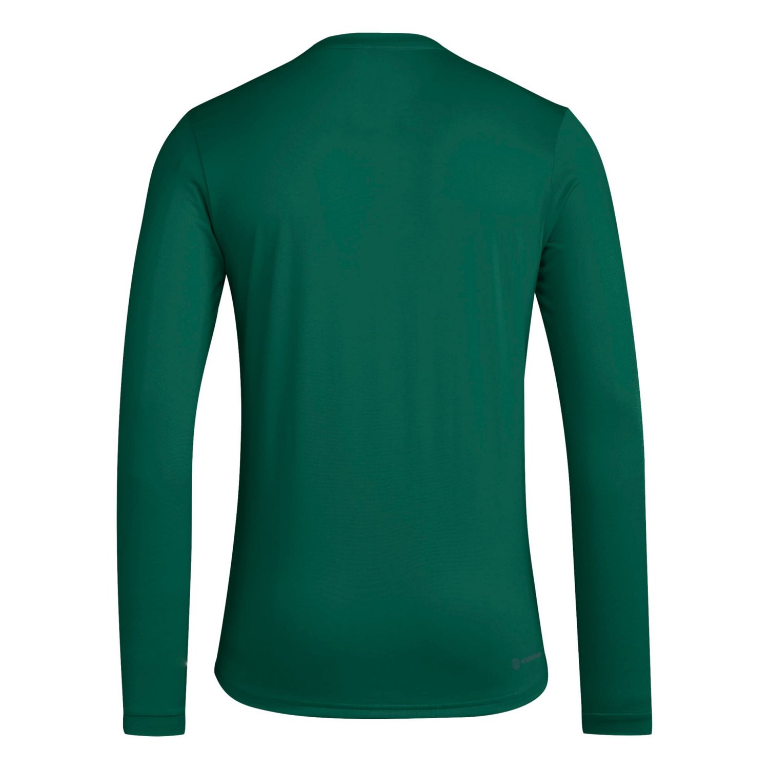 adidas Miami Hurricanes Locker Practice Football Pre-Game Long Sleeve T-Shirt - view number 3