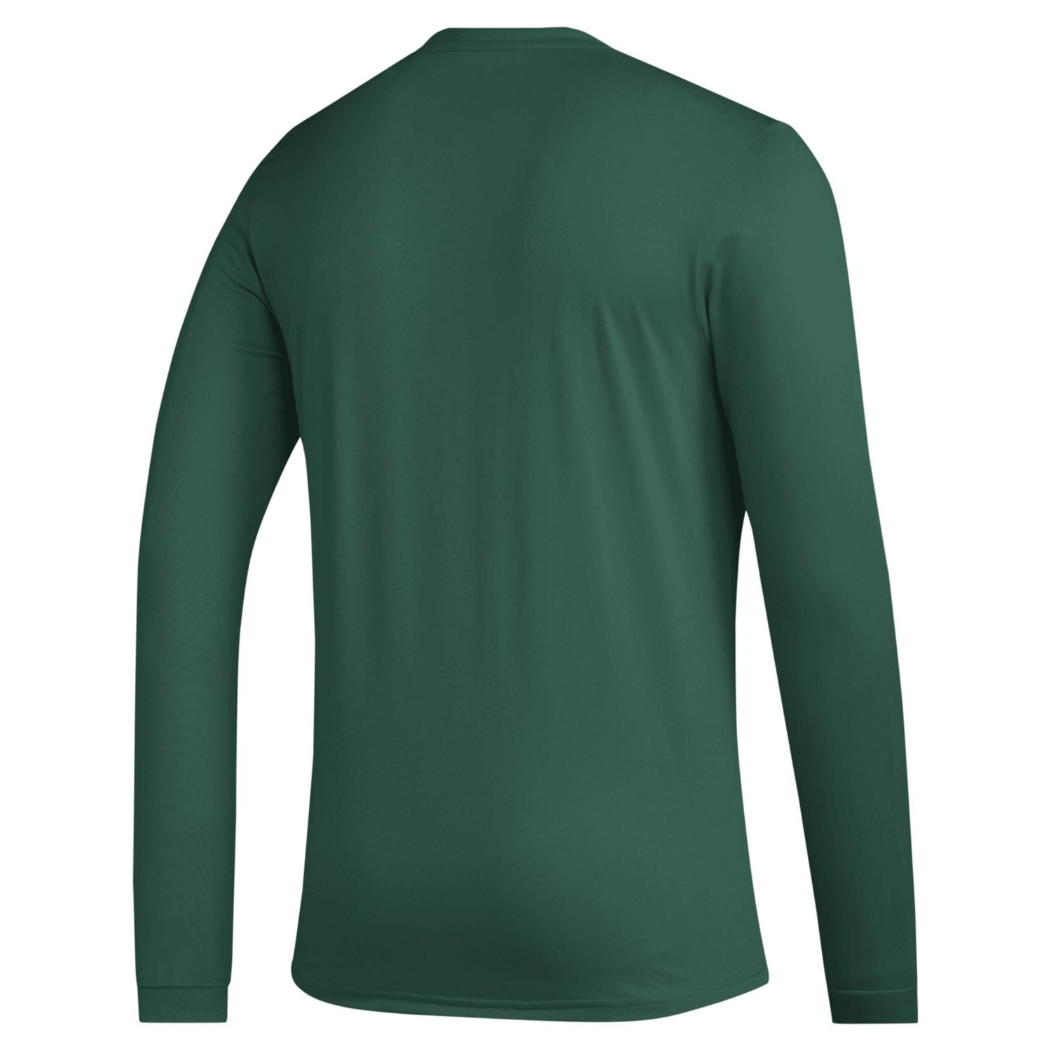 adidas Miami Hurricanes Practice Basketball Pregame AEROREADY Long Sleeve T-Shirt
