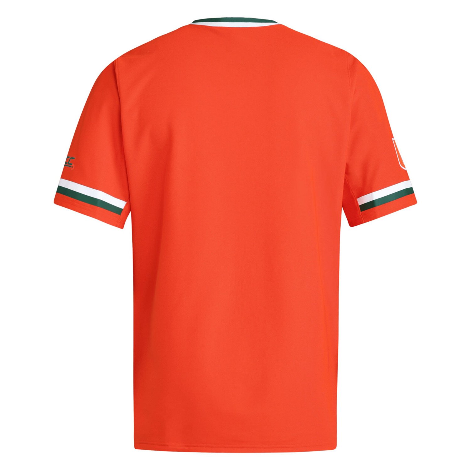 adidas Miami Hurricanes V-Neck Baseball Jersey - view number 3