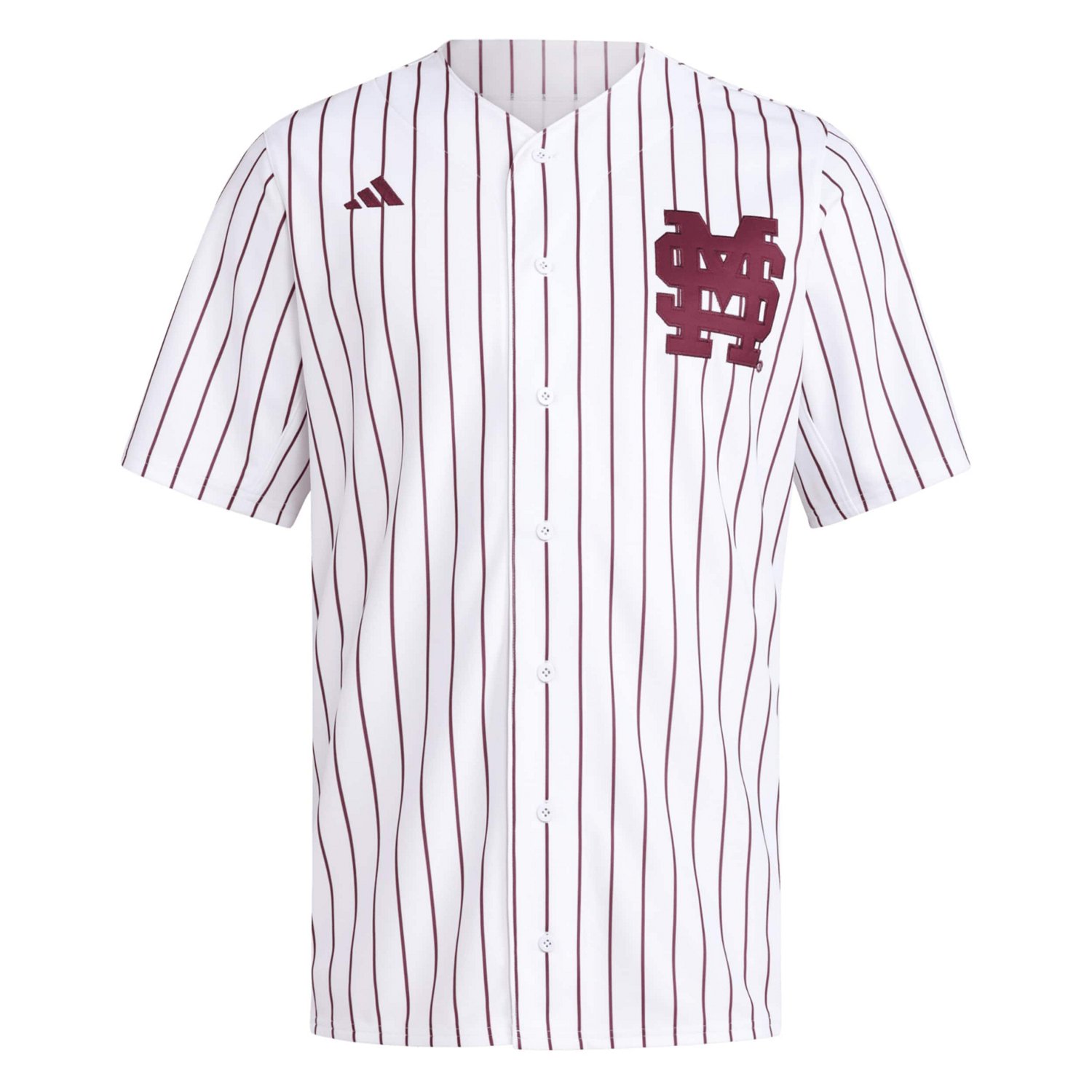adidas Mississippi State Bulldogs Replica Baseball Jersey - view number 2