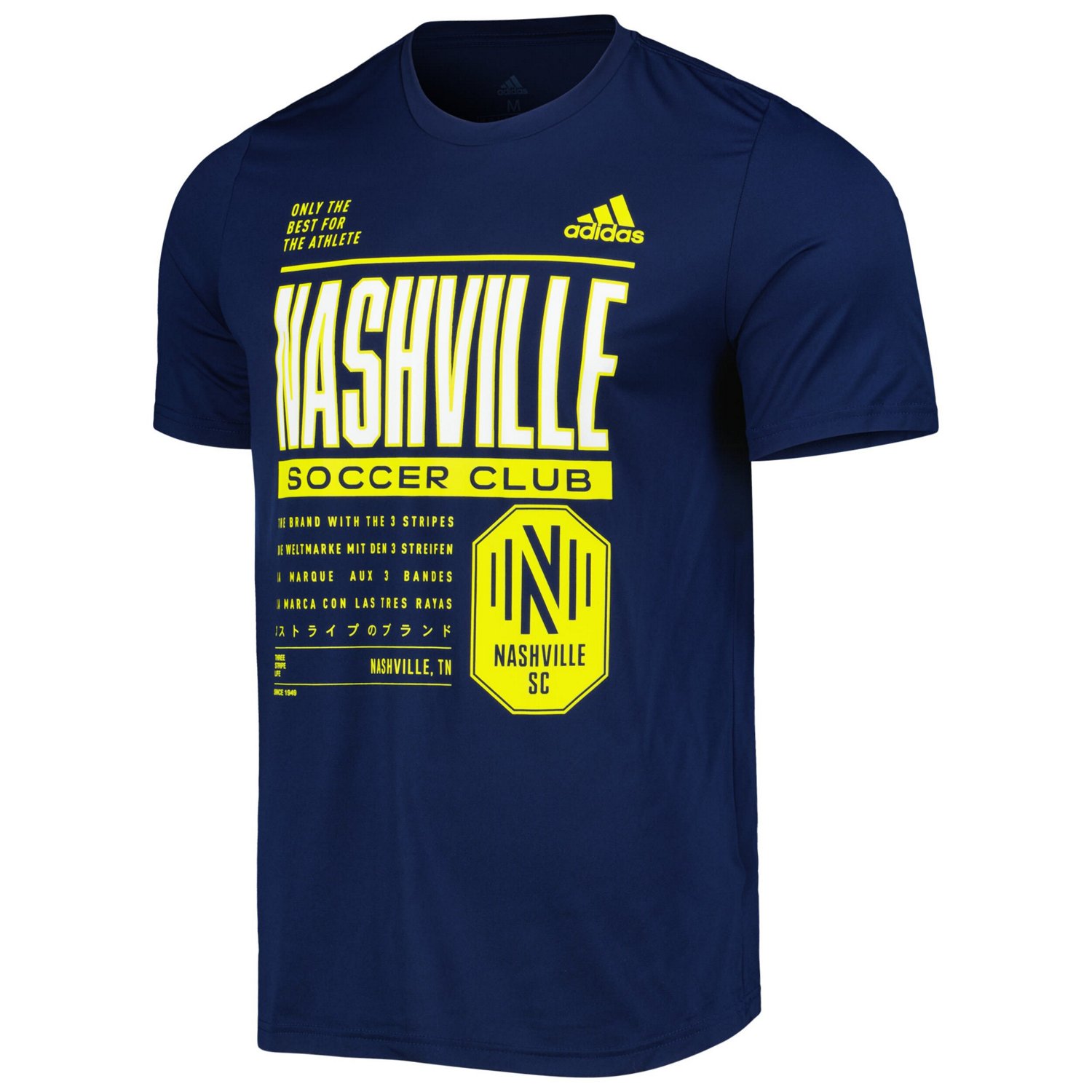 adidas Nashville SC Club DNA Performance T-Shirt - view number 2