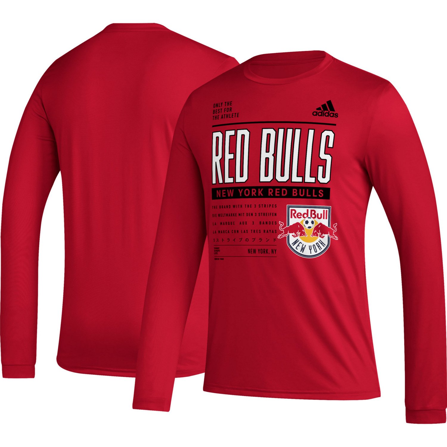 adidas New York Bulls 2023 Club DNA Long Sleeve AEROREADY T-Shirt - view number 1