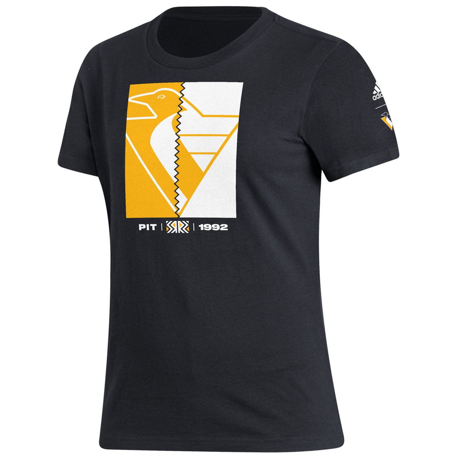 adidas Pittsburgh Penguins Reverse Retro 20 Playmaker T-Shirt - view number 2
