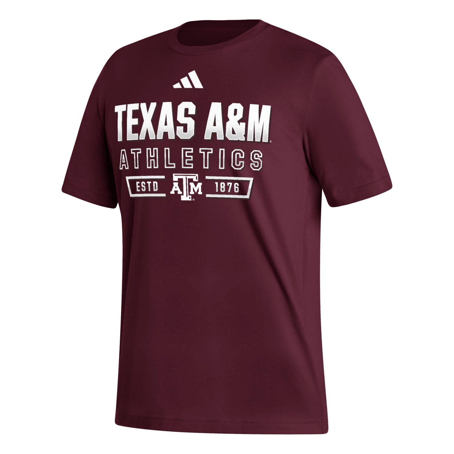adidas Texas AM Aggies Head of Class Fresh T-Shirt - view number 2