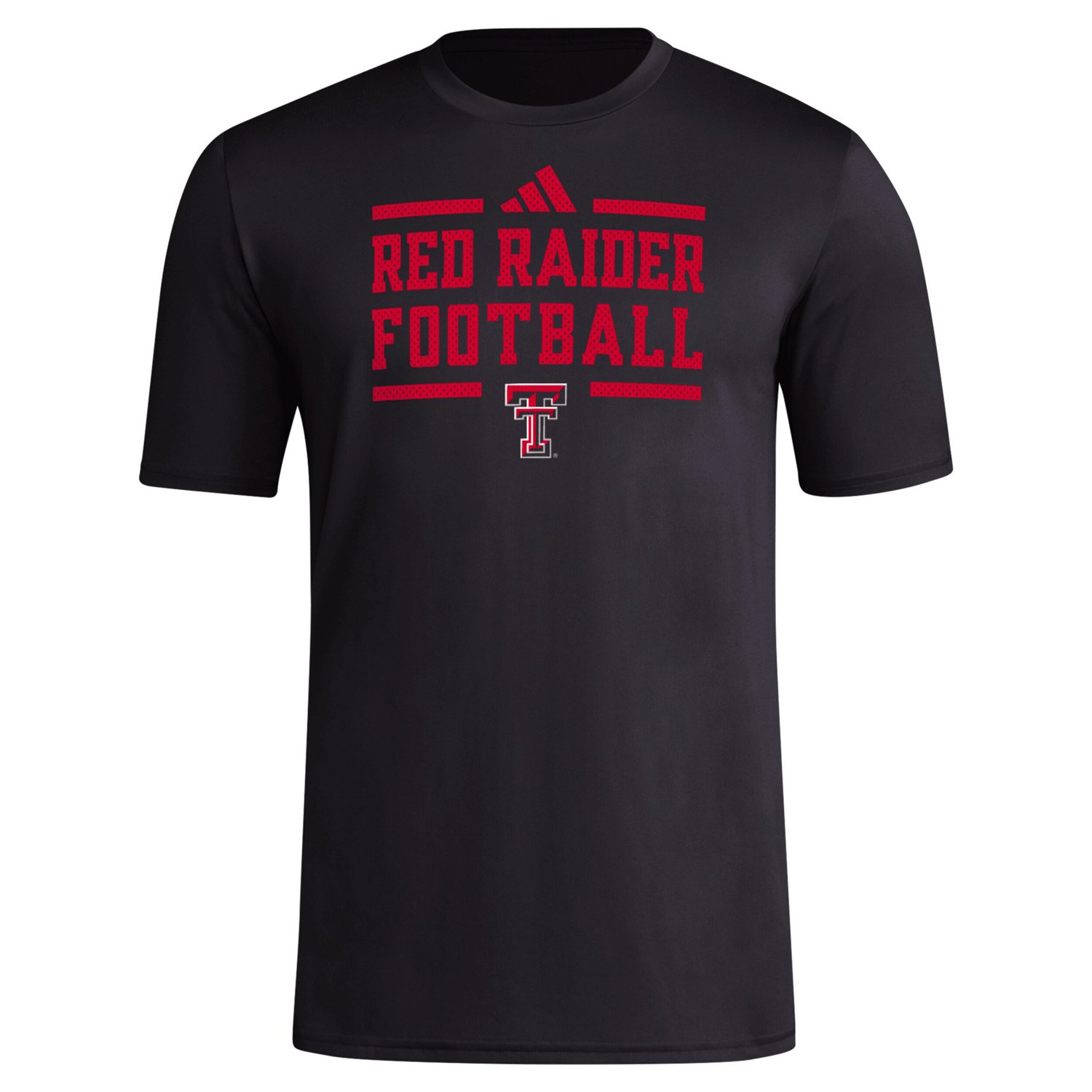adidas Texas Tech Raiders Locker Football Pre-Game AEROREADY T-Shirt