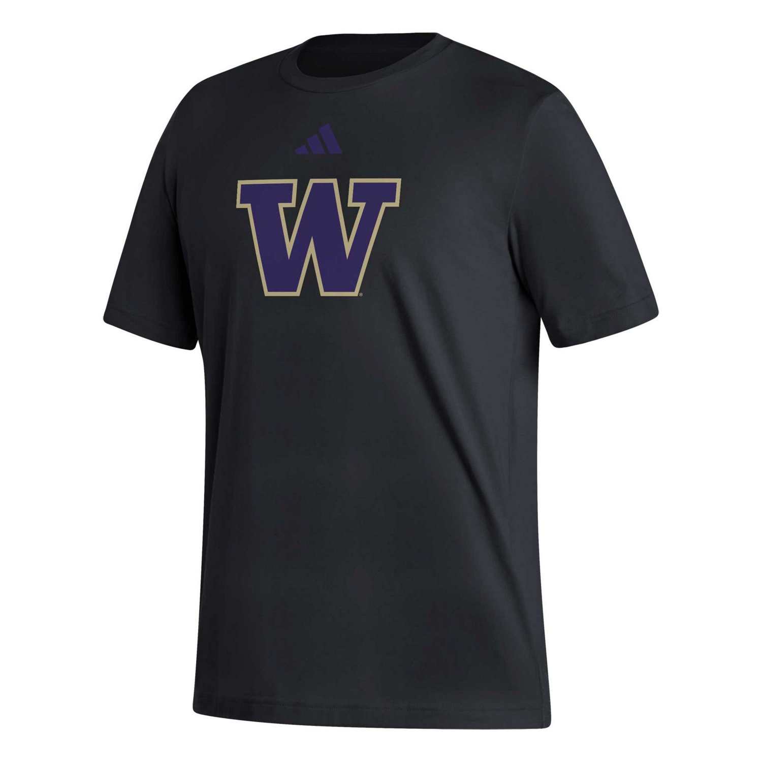 adidas Washington Huskies Logo Fresh T-Shirt                                                                                     - view number 2