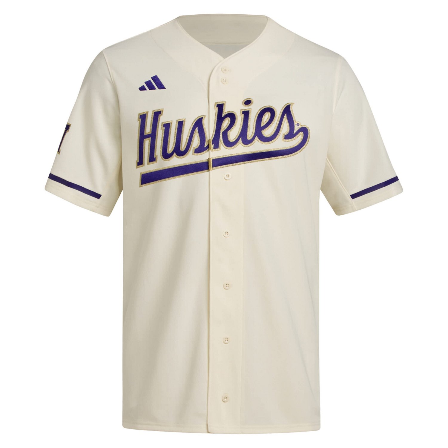 adidas Washington Huskies Replica Baseball Jersey - view number 2