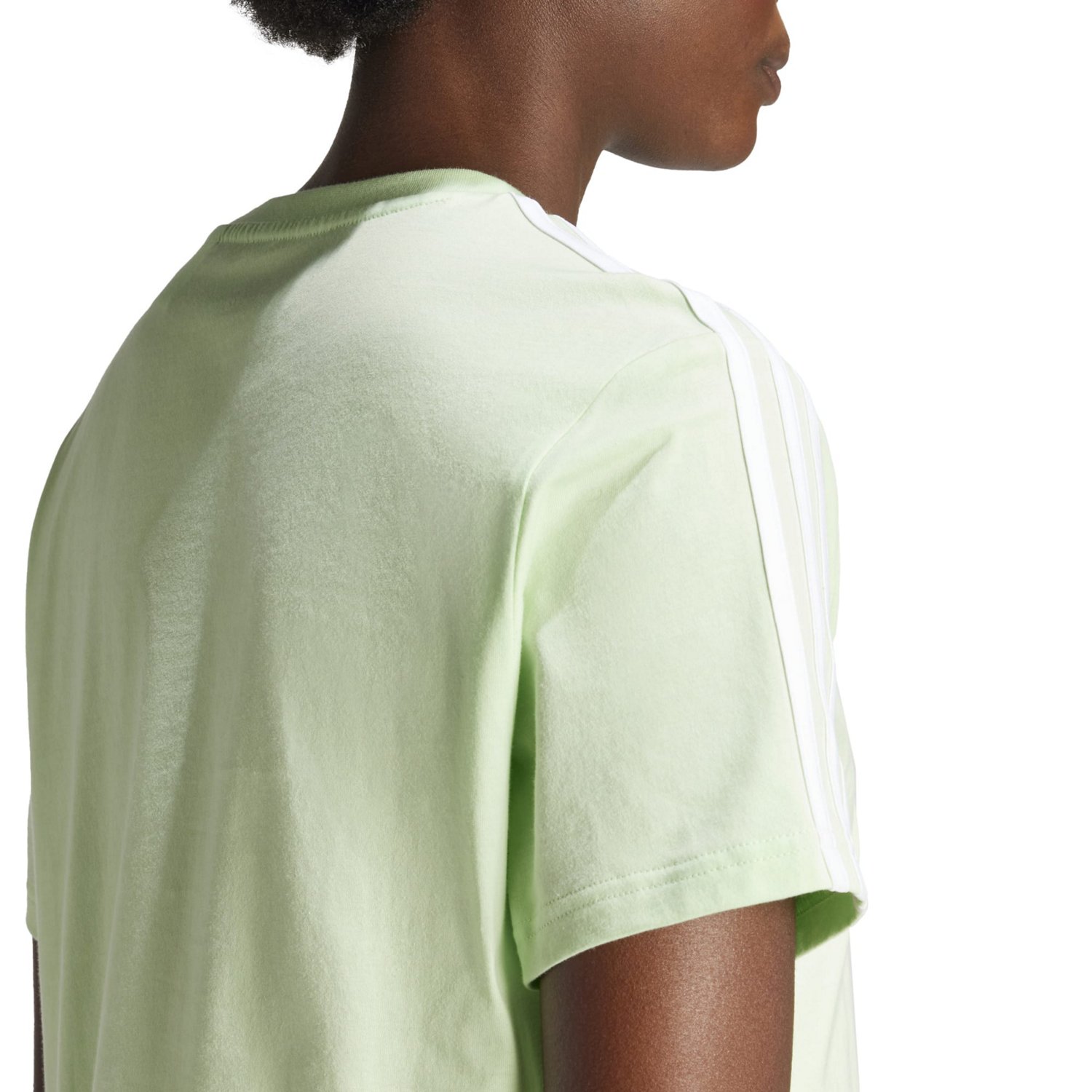 adidas Women's 3 Stripe Crop Top | Free Shipping at Academy