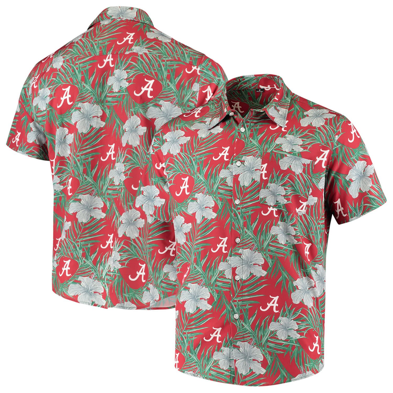 Alabama Tide Floral Button-Up Shirt - view number 1