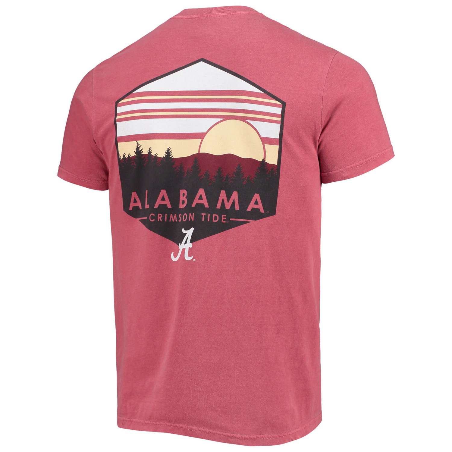 Alabama Tide Landscape Shield Comfort Colors T-Shirt - view number 3