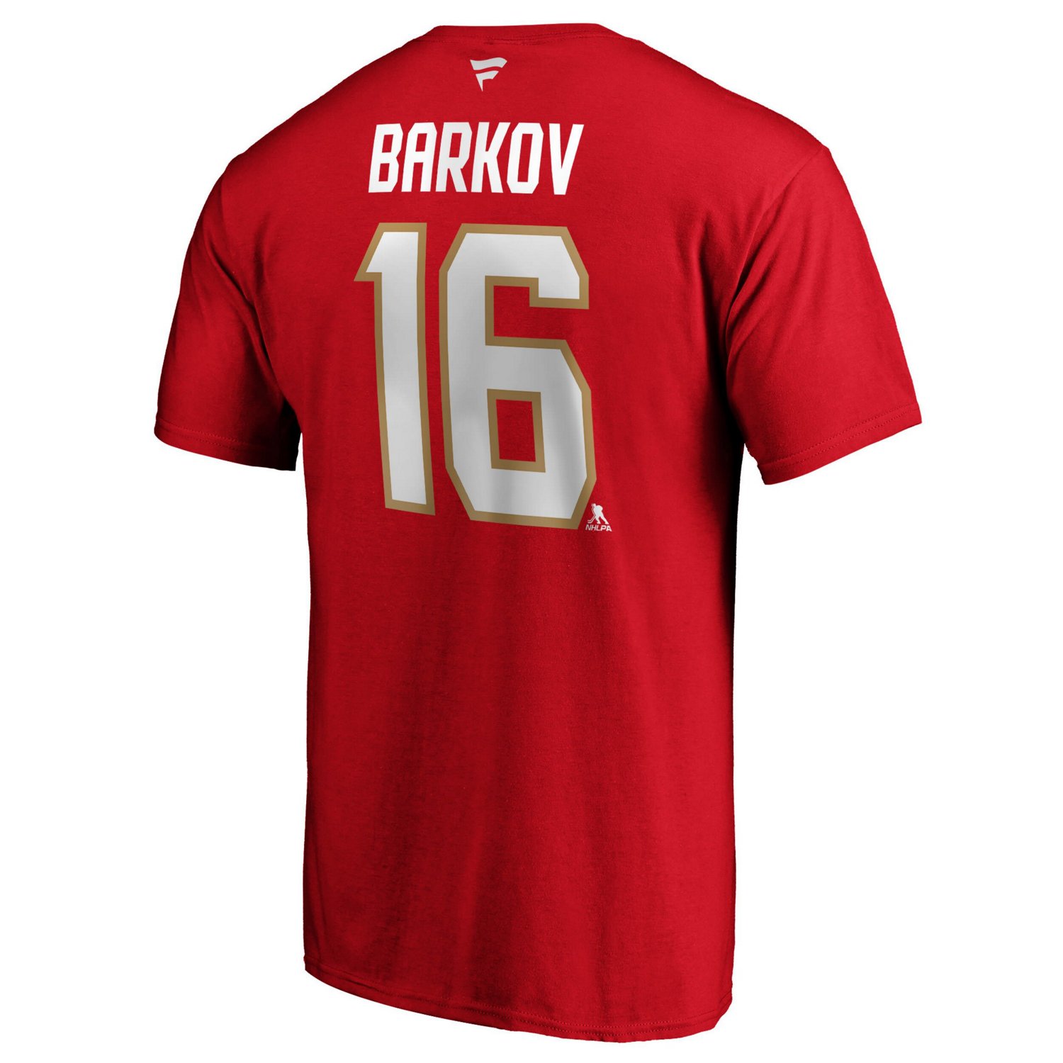 Aleksander Barkov Florida Panthers Team Authentic Stack Name  Number T-Shirt                                                     - view number 3