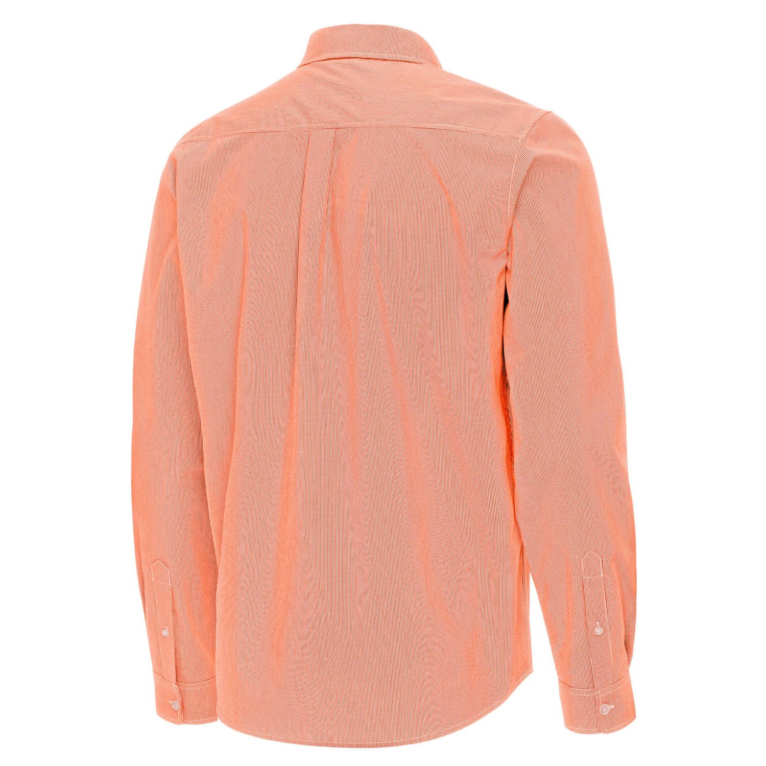 Antigua Auburn Tigers Porter Woven Tri-Blend Long Sleeve Button-Down Shirt - view number 3